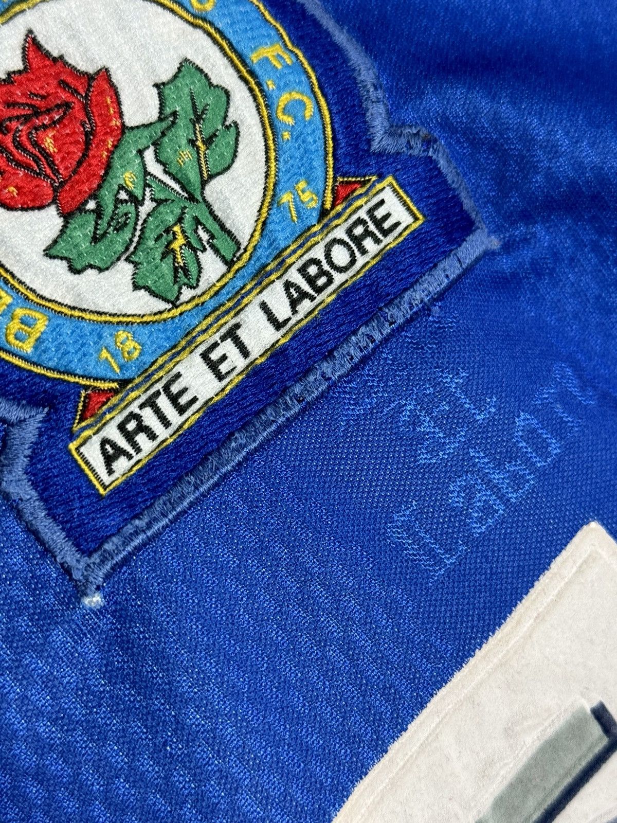 Asics Blackburn Rovers 96/98 Home Football Jersey Size US S / EU 44-46 / 1 - 13 Thumbnail