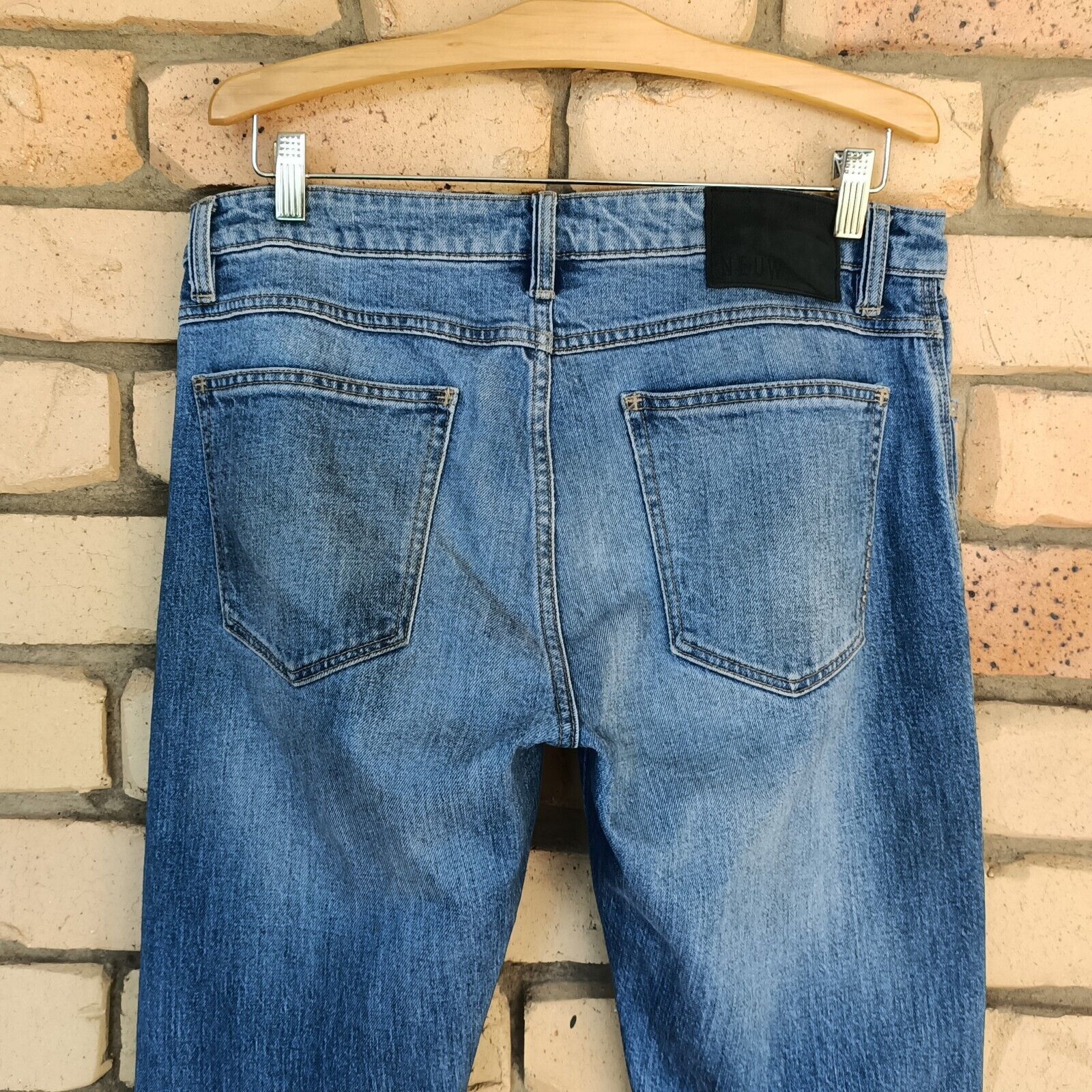 NEUW Denim Neuw Mens Jeans Denim Iggy Skinny Button Fly Stretch Casual Size US 32 / EU 48 - 5 Thumbnail