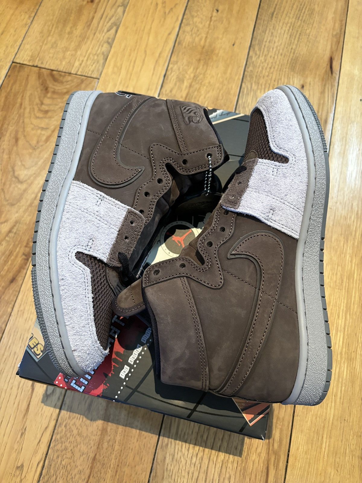 Jordan Air Ship Soulgoods Baroque Brown