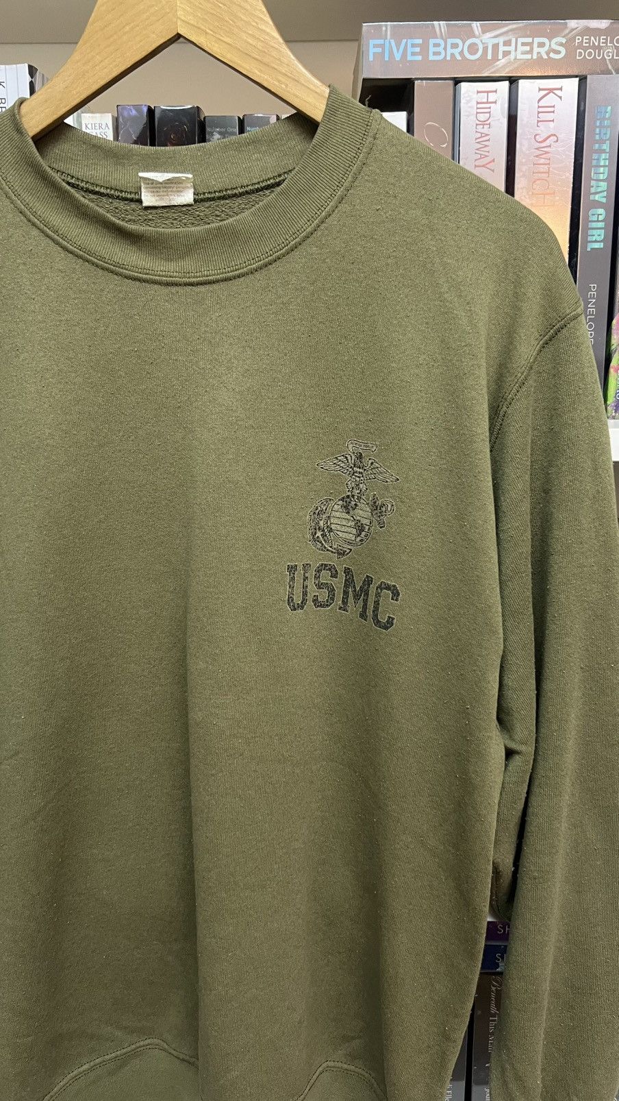 Vintage Vintage USMC US Marines Corps Sweatshirt Size US S / EU 44-46 / 1 - 3 Thumbnail