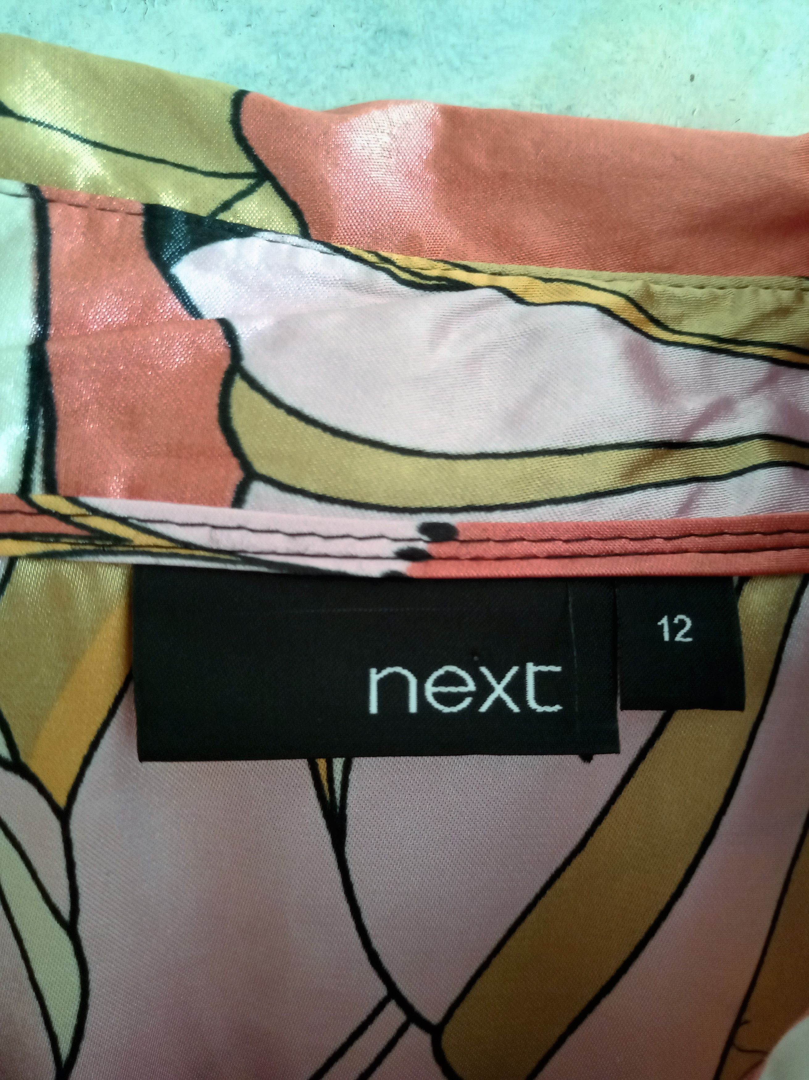 NEXT × Vintage Boho Vintage NEXT satin blouse Size M / US 6-8 / IT 42-44 - 13 Thumbnail