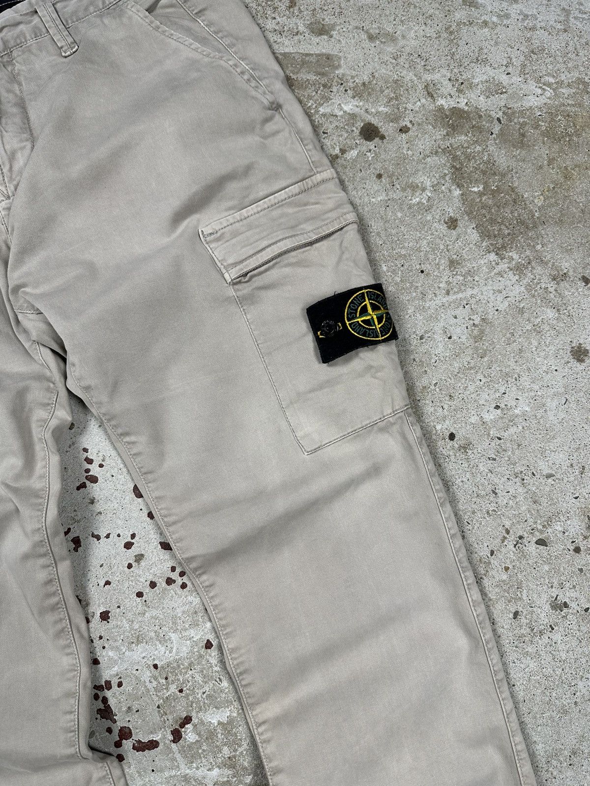 Massimo Osti × Stone Island Stone Island Beige Cargo Pants Type SK Size US 32 / EU 48 - 6 Thumbnail