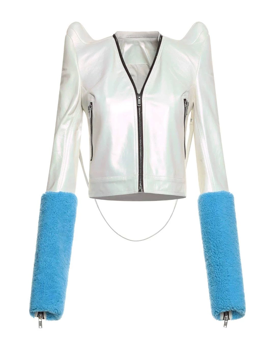 Rick Owens Rick Owens FW21 Biker Jacket Size S / US 4 / IT 40 - 1 Thumbnail