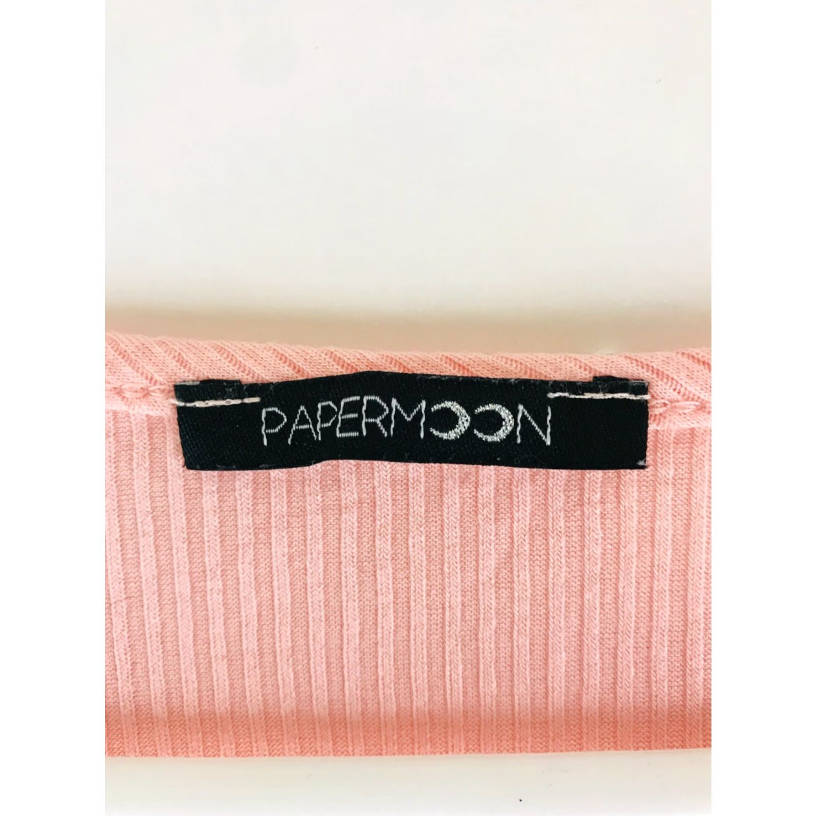 Vintage **Women's Size Medium Pink Papermoon Tank Top V-Neck Ribbed** User: **Women's Size Medium Pink Tank Top V-Neck Ribbed Papermoon** Size M / US 6-8 / IT 42-44 - 6 Thumbnail