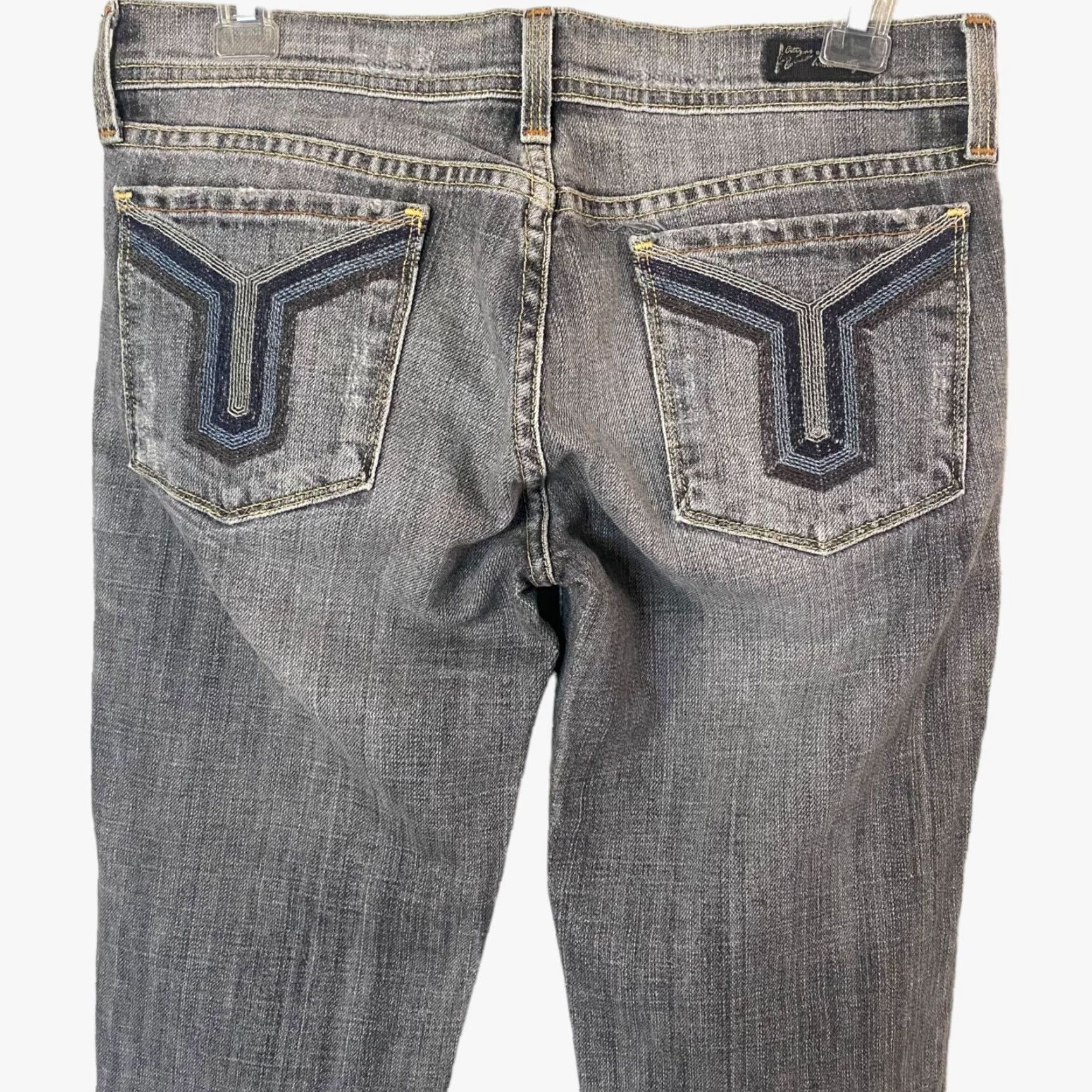 Citizens Of Humanity VINTAGE Citizens Of Humanity Venetian Slim-Straight Denim Jeans Gray Low-Rise Womens 27 Size 27" / US 4 / IT 40 - 6 Thumbnail