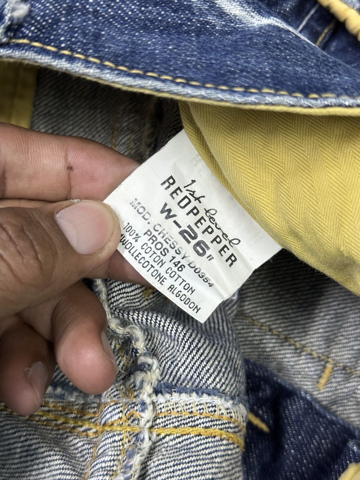 Japanese Brand Flare 💥 RedPeppers Denim Boot Cut 💥 Size US 31 - 11 Thumbnail