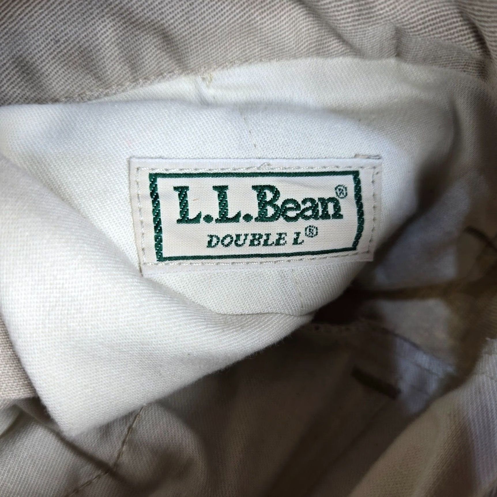 Vintage LL Bean Pants Stretch Tan Beige Classic Fit Adult Men's Size 40 x 28 Pants Dress Pants Stretch Beige Tan 40 Regular Mens Size US 40 / EU 56 - 4 Thumbnail