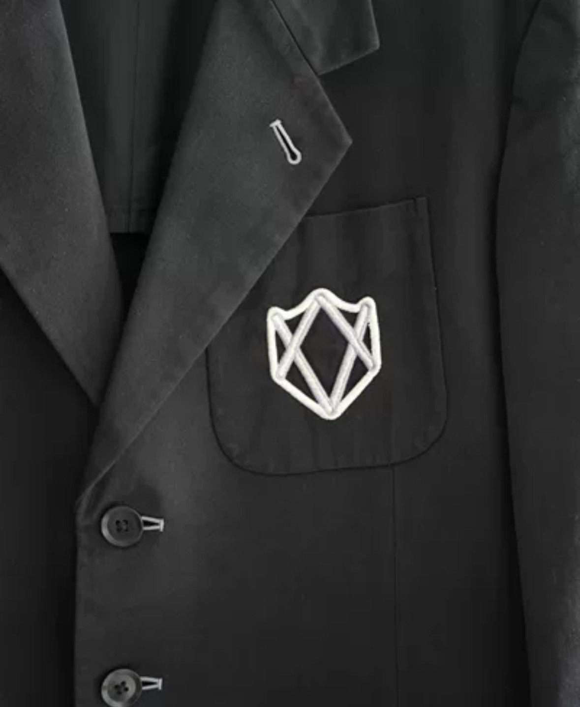 Yohji Yamamoto Yohji Yamamoto 03 SS Emblem Silk Suit 2412-Nextarrow Size US M / EU 48-50 / 2 - 3 Thumbnail
