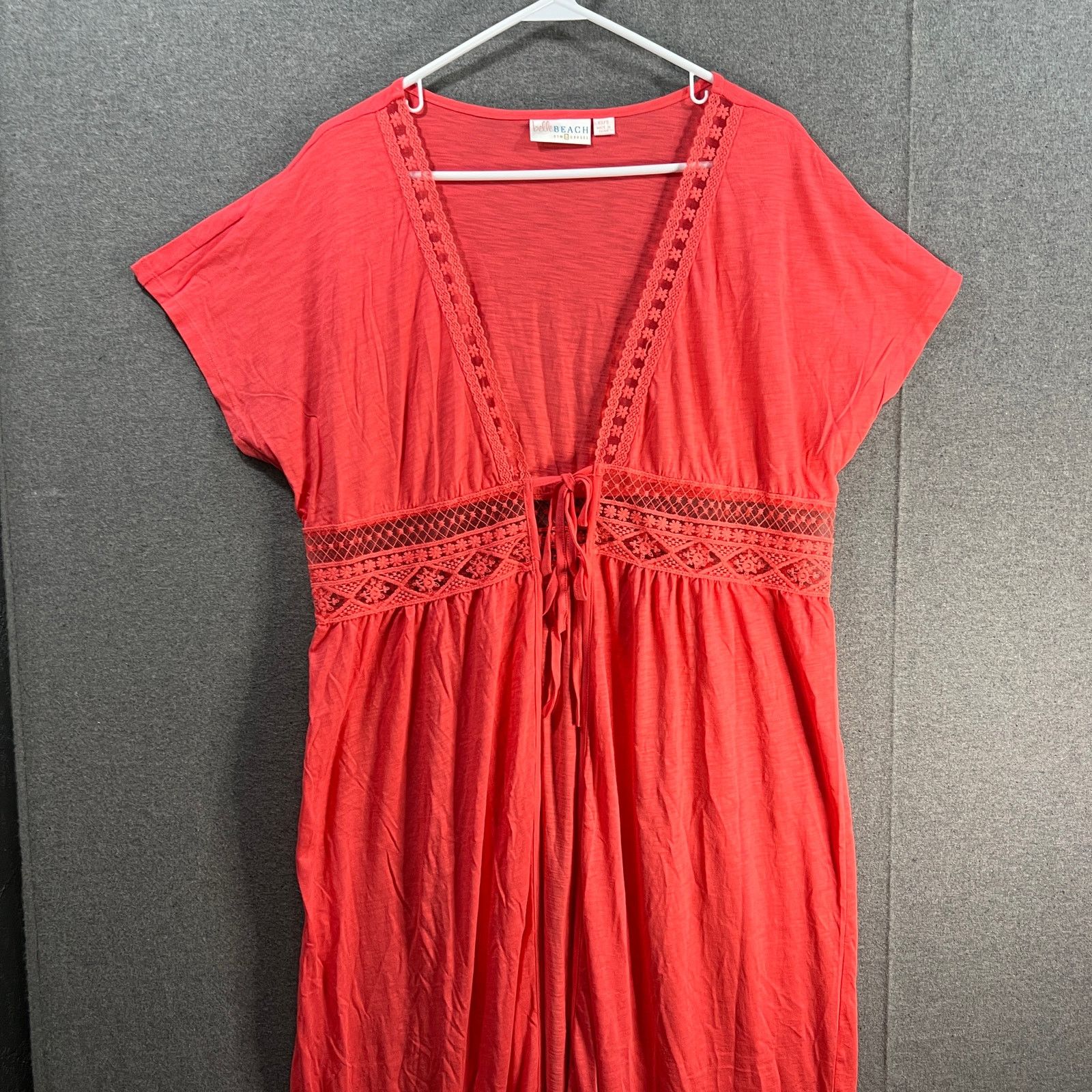 Other Belle Beach by Kim Gravel Regular Slub Knit Tie Front Size S / US 4 / IT 40 - 4 Thumbnail