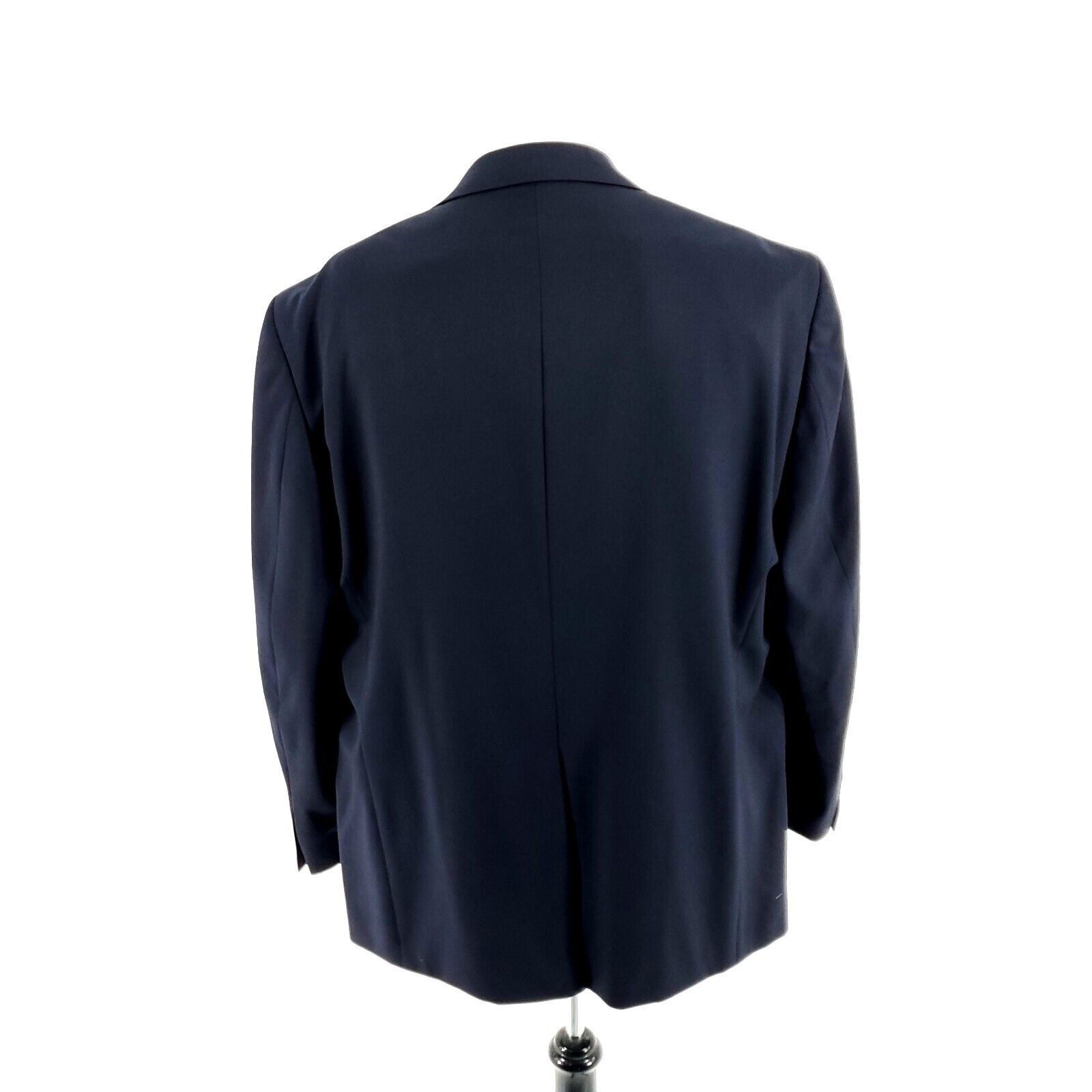 Lauren Ralph Lauren Lauren Ralph Lauren Wool 2 Button Blazer 44R Or Slim 46R Blu Size 44R - 5 Thumbnail