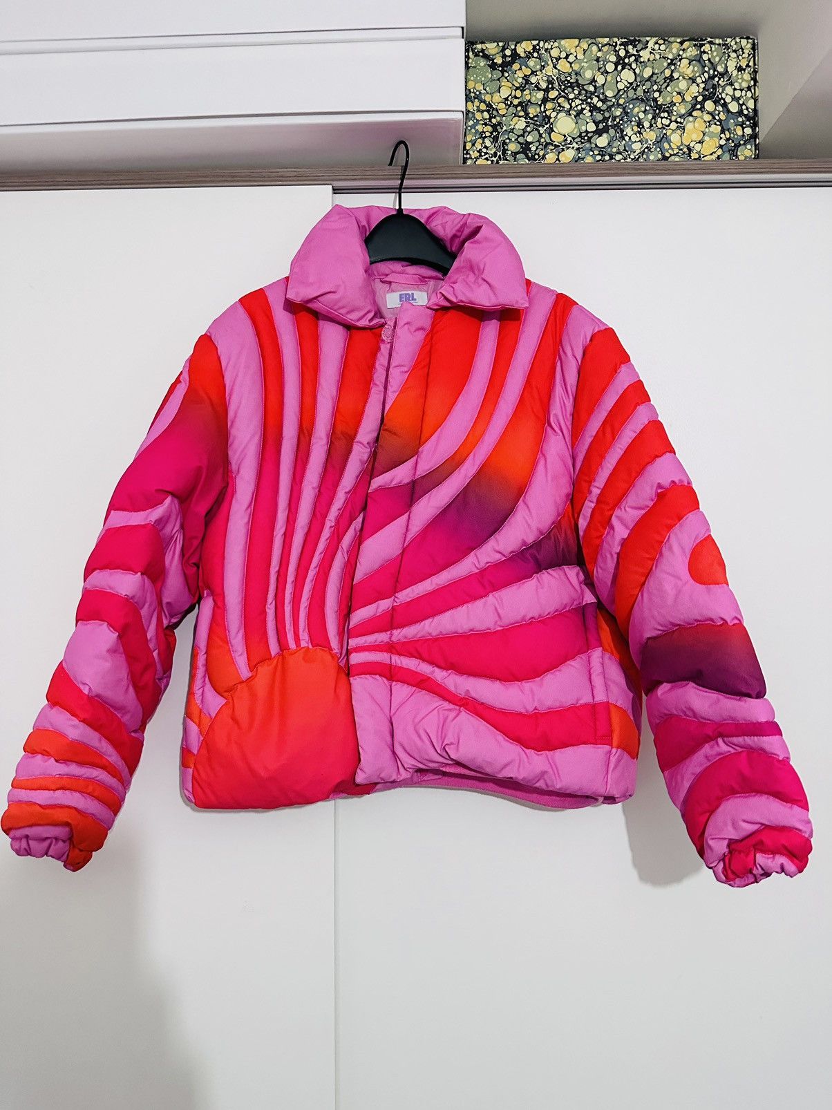 ERL ERL Quilted Cotton Down Jacket Size US M / EU 48-50 / 2 - 7 Thumbnail