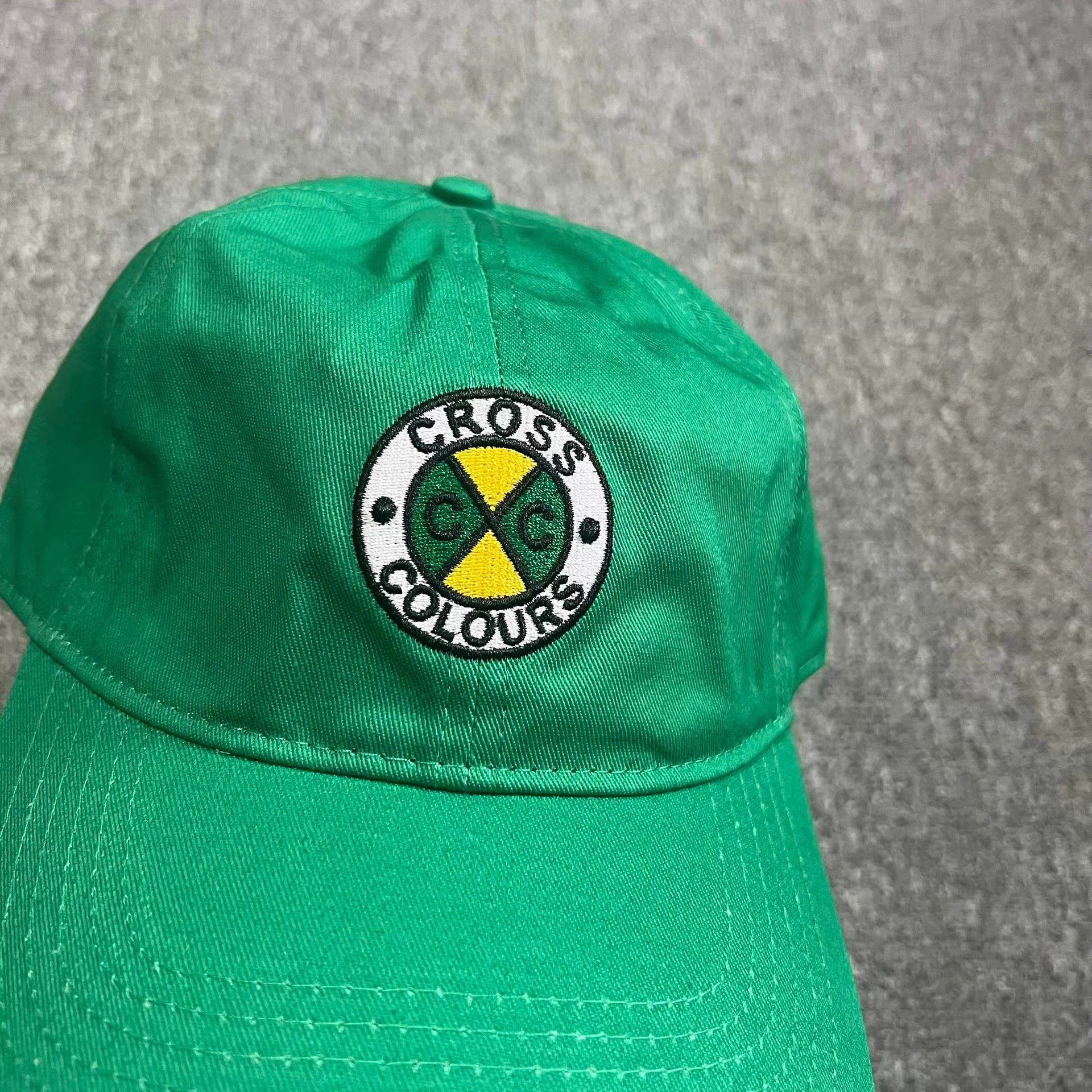 Cross Colours Cross Colours Classi EmbroideredCurvedBrim Baseball Cap. Q7 Size ONE SIZE - 2 Thumbnail