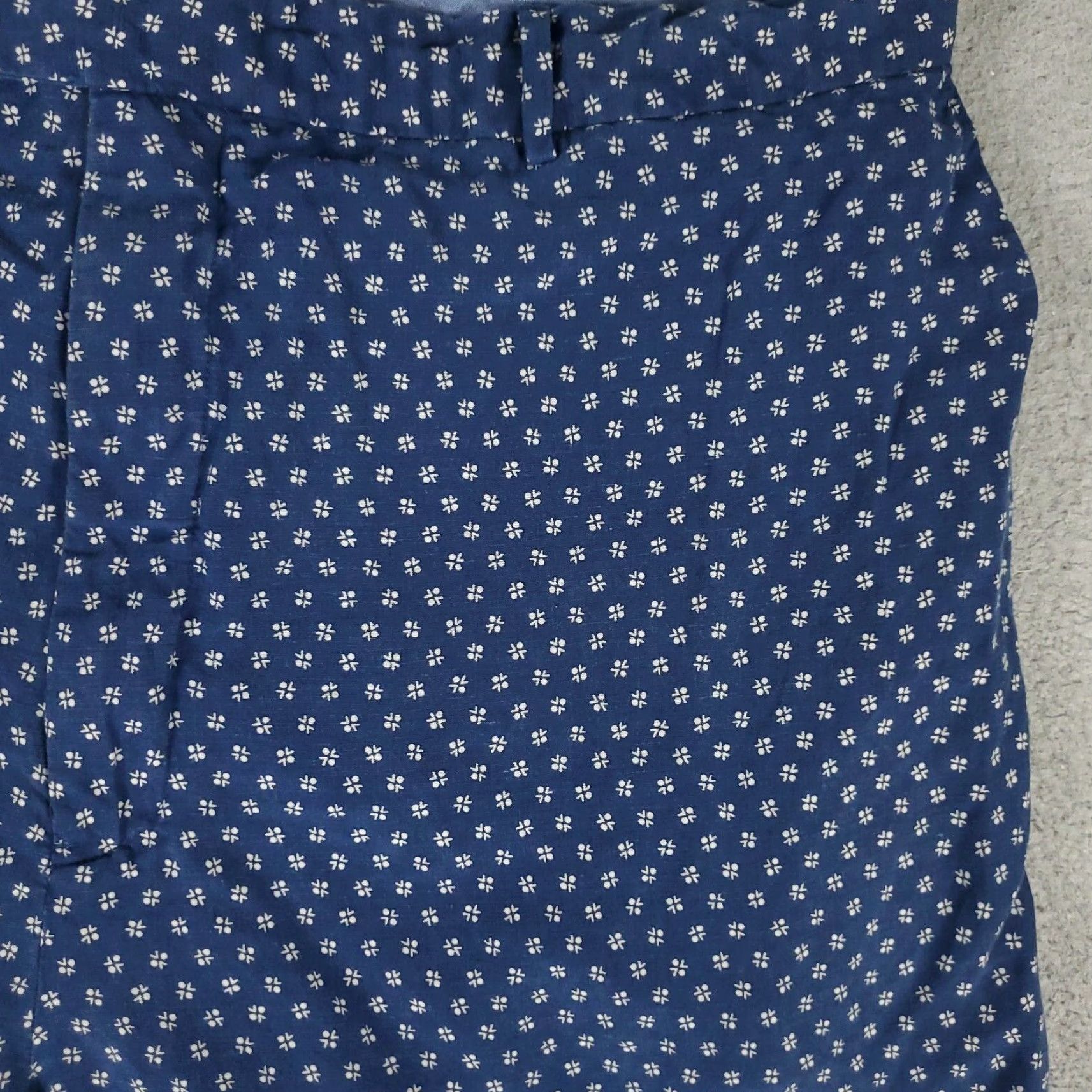 Ralph Lauren Ralph Lauren Shorts Mens Size 40 Blue Geometric Pony Casual Flat Front Chino * Size US 40 / EU 56 - 3 Thumbnail