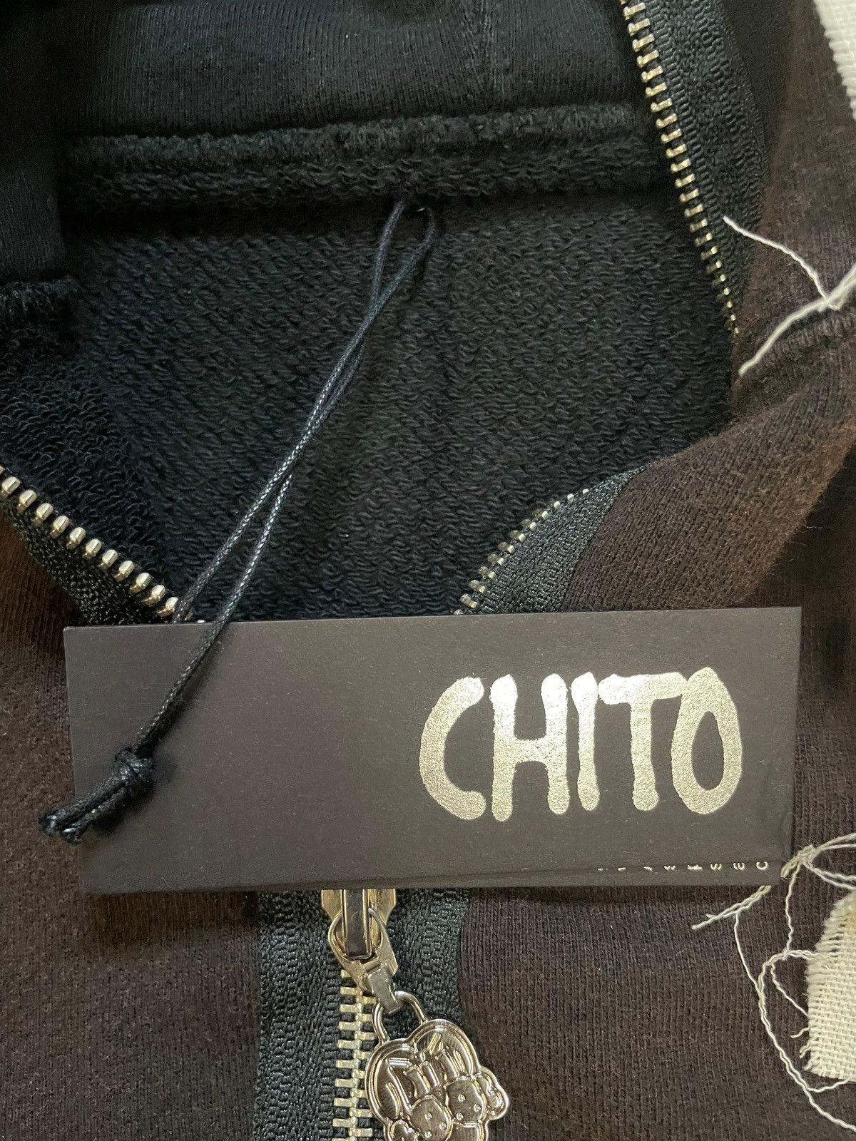 Chito CHITO Punk patch zipup hoodie Size US XL / EU 56 / 4 - 5 Thumbnail