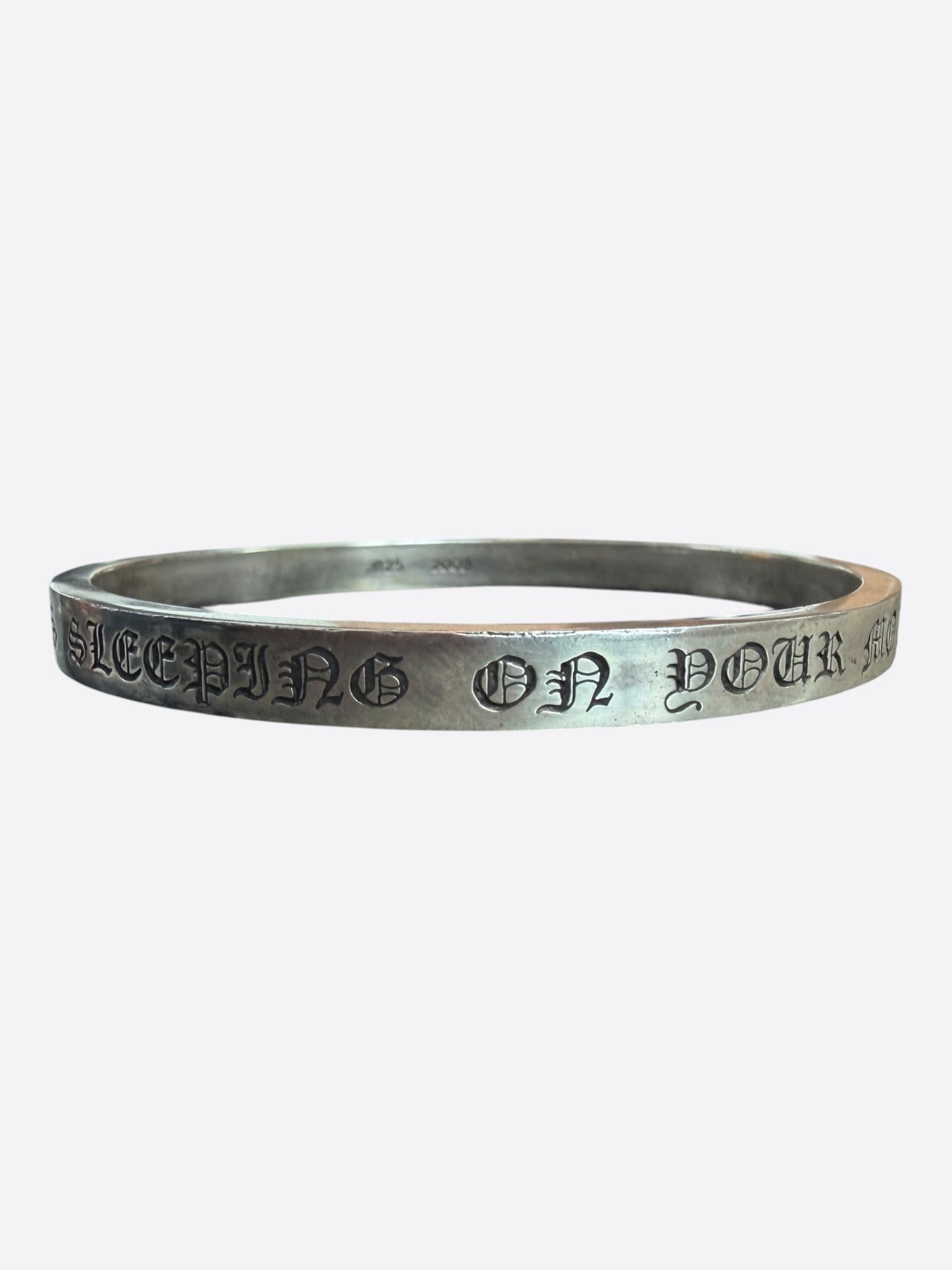 Chrome Hearts × Vintage Chrome Hearts SBT Band Silver 925 Bangle