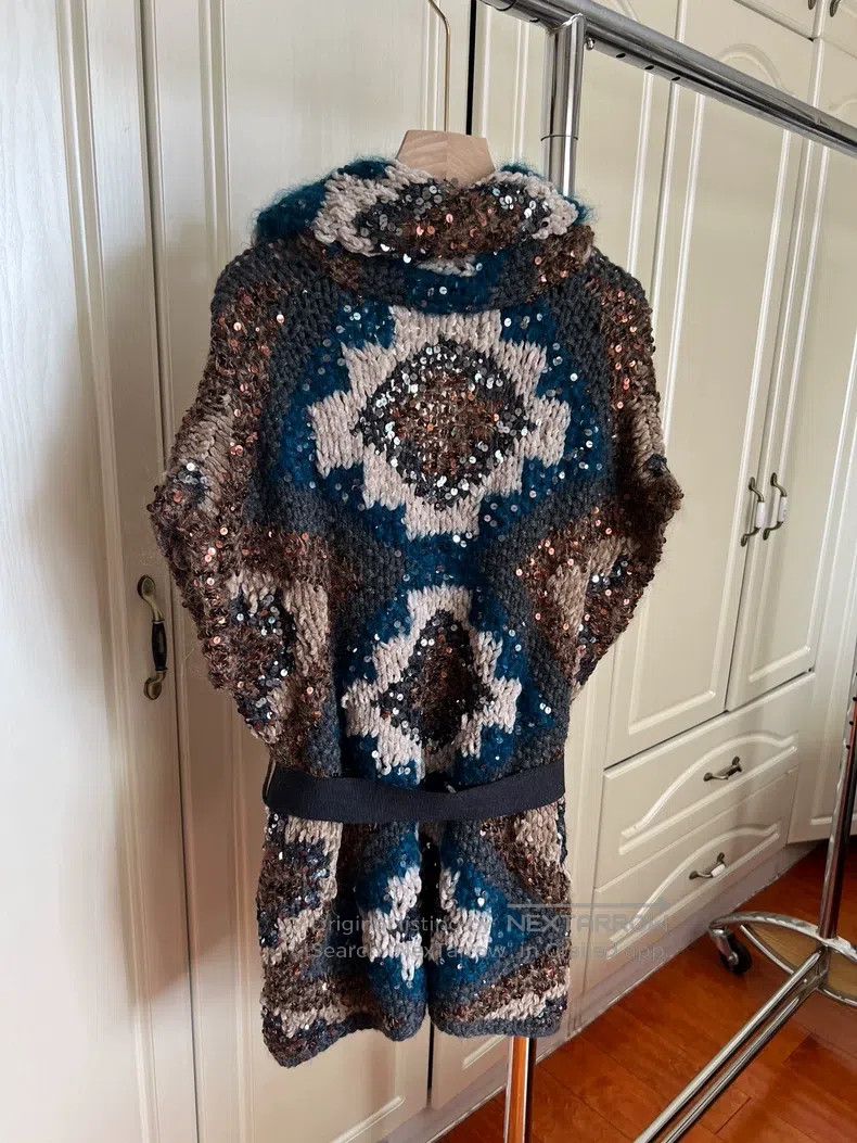Brunello Cucinelli Brunello Cucinelli Sequin Vest with Full Sequins Size XS / US 0-2 / IT 36-38 - 4 Thumbnail