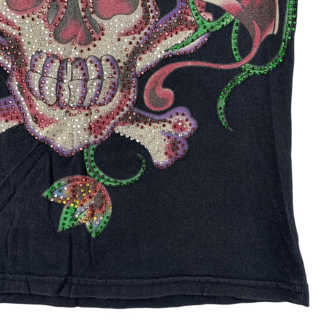 Christian Audigier ED HARDY by CHRISTIAN AUDIGIER skull printed polo tee Size US XS / EU 42 / 0 - 8 Thumbnail