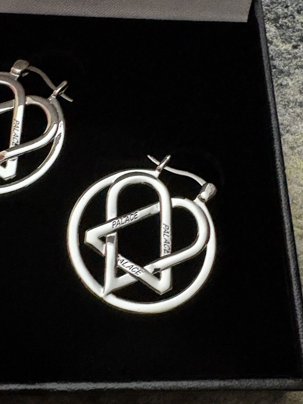Palace Palace Tri Gram Earring Silver Size ONE SIZE - 3 Thumbnail