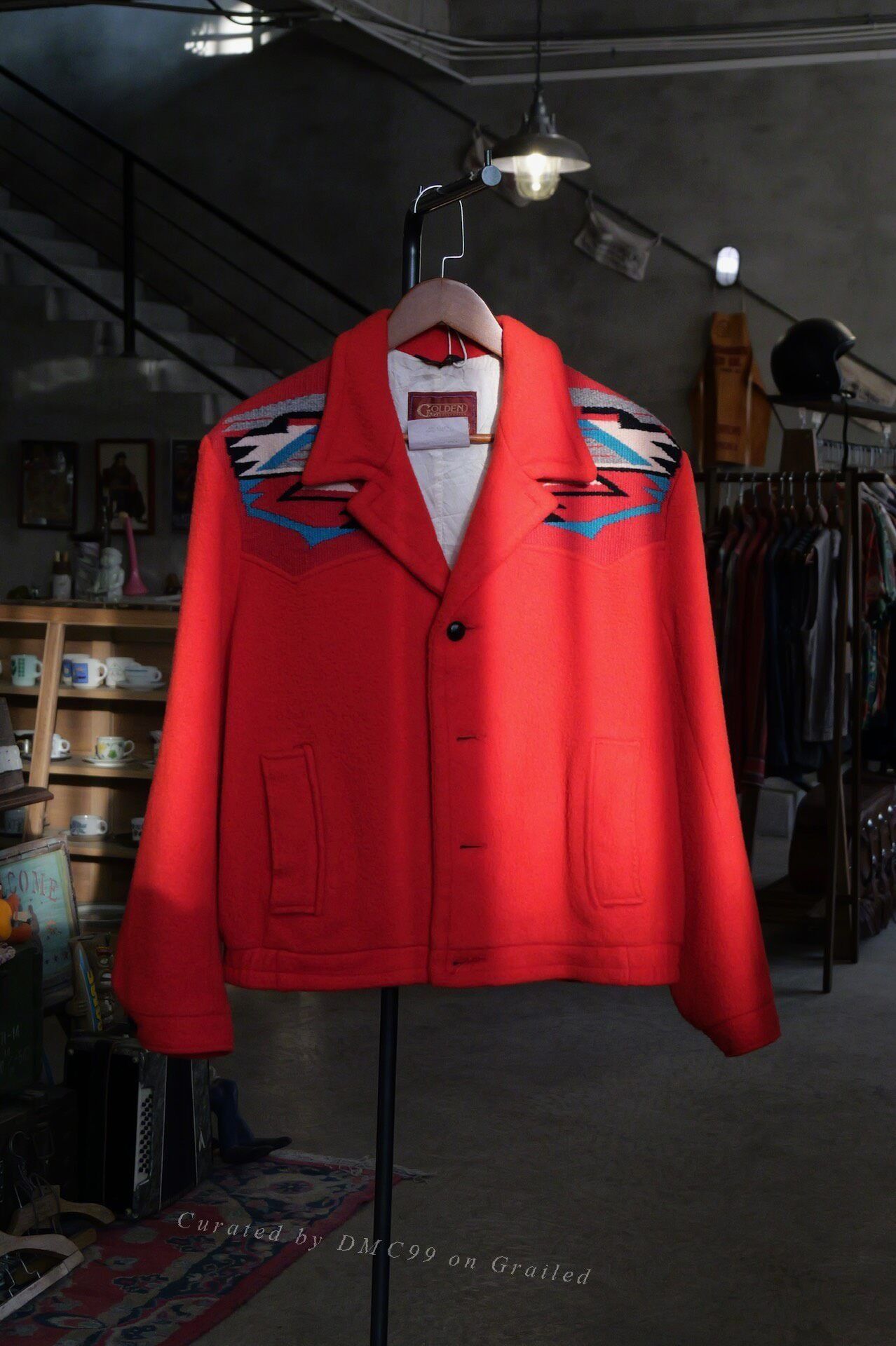 Rockmount Ranch Wear 1980s Pioneer Wear Golden Chimayo Jacket Size US XS / EU 42 / 0 - 1 Thumbnail