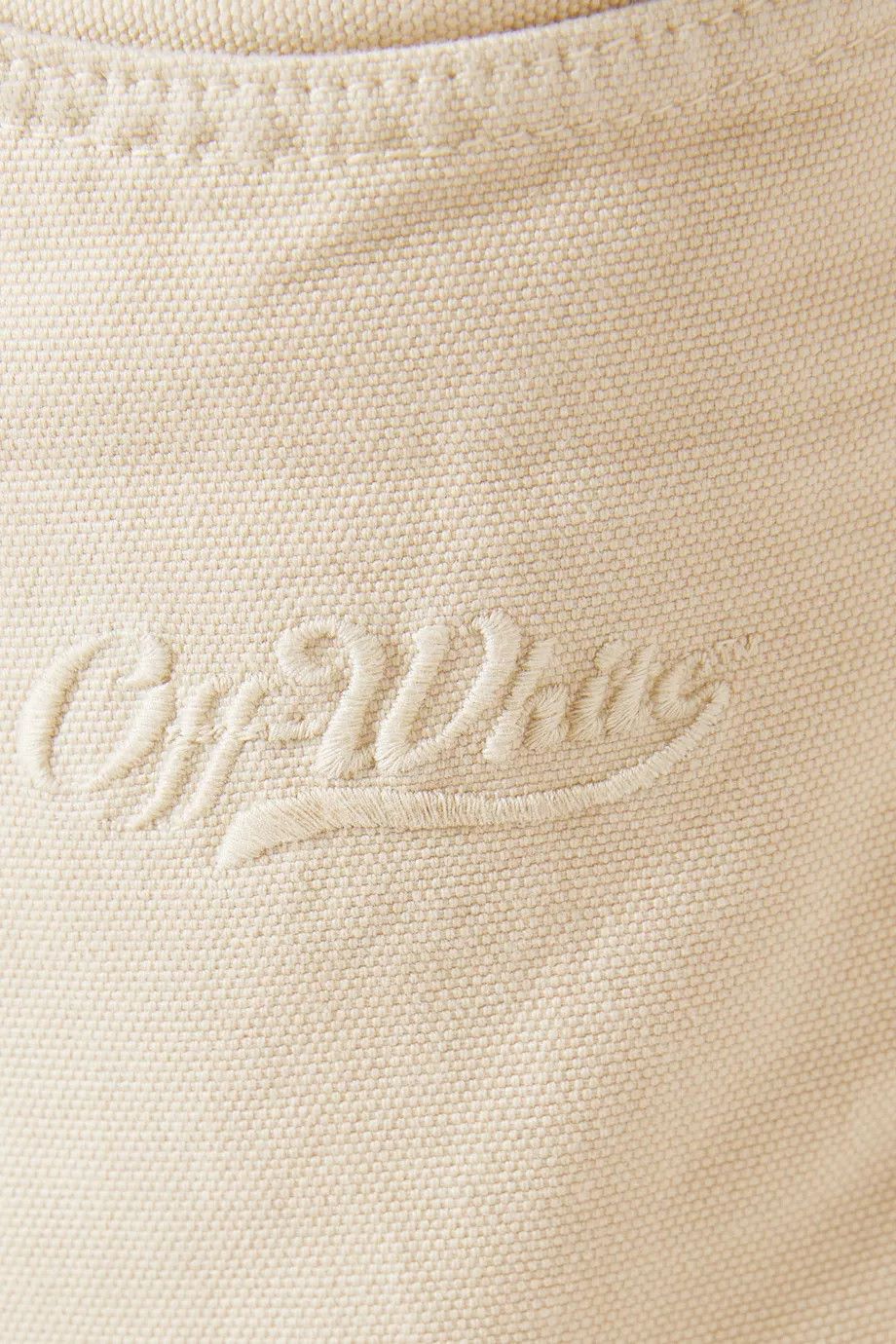 Off-White o1y0225 Logo Short in Beige Size US 28 / EU 44 - 2 Thumbnail