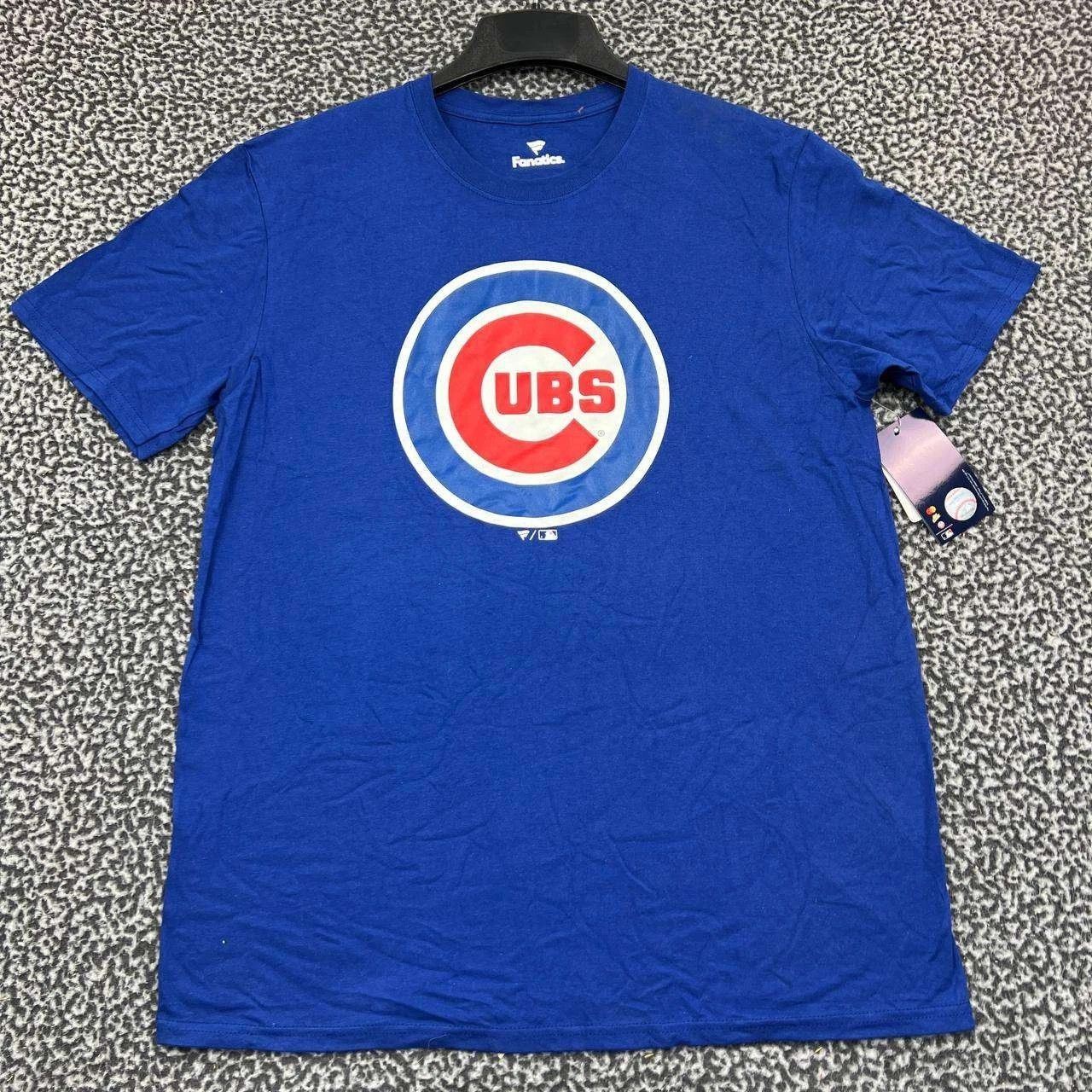 Other Chicago Cubs Shirt Men Blue Short Sleeve Crew Neck New L Size US L / EU 52-54 / 3 - 1 Thumbnail