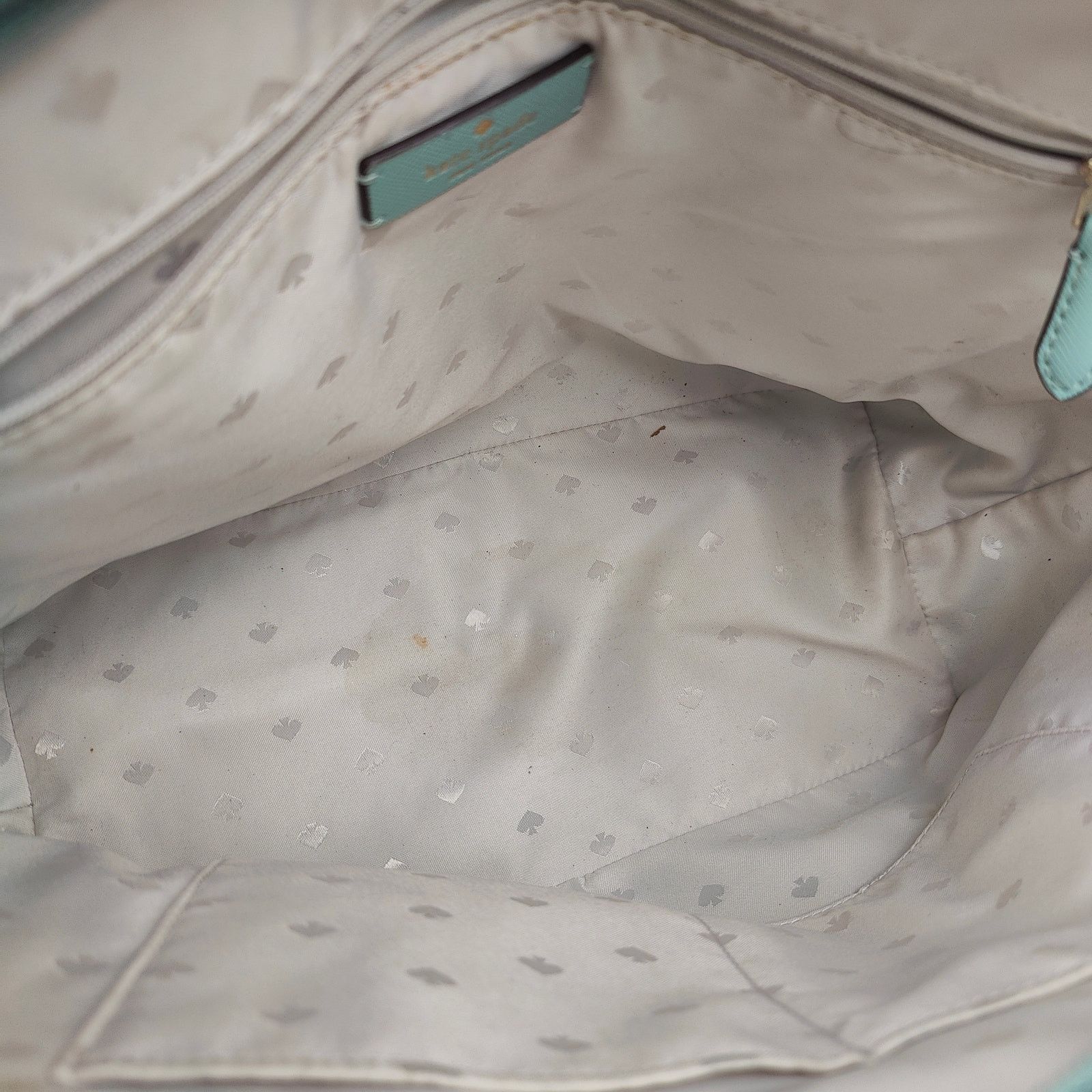 Kate Spade Kate Spade Dana Tote Bag Mint Green Daisy Floral Print Size ONE SIZE - 11 Thumbnail