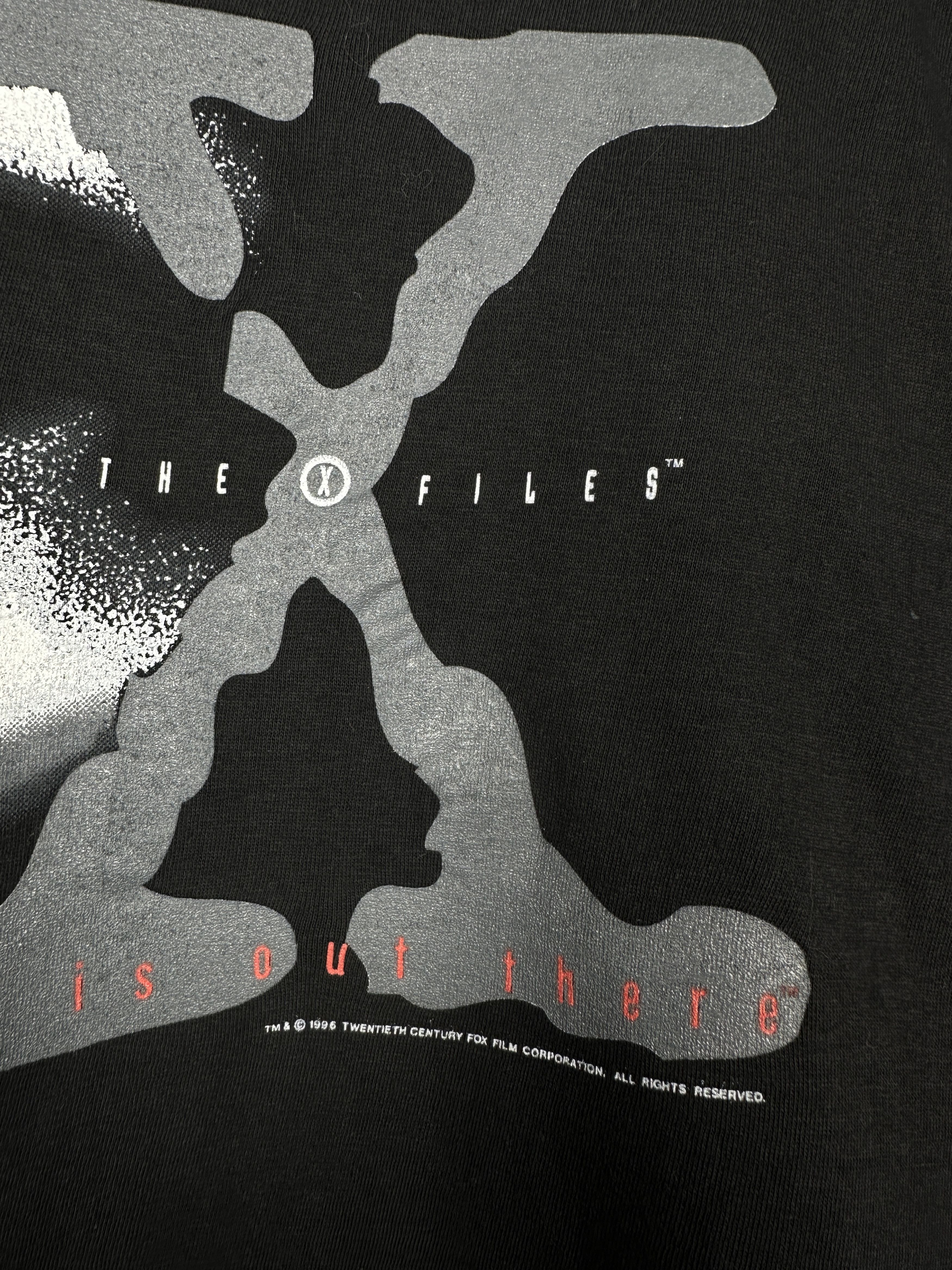 Vintage 90s X-Files The Truth Graphic Movie T Shirt Tee Horror UFO Size US L / EU 52-54 / 3 - 6 Thumbnail