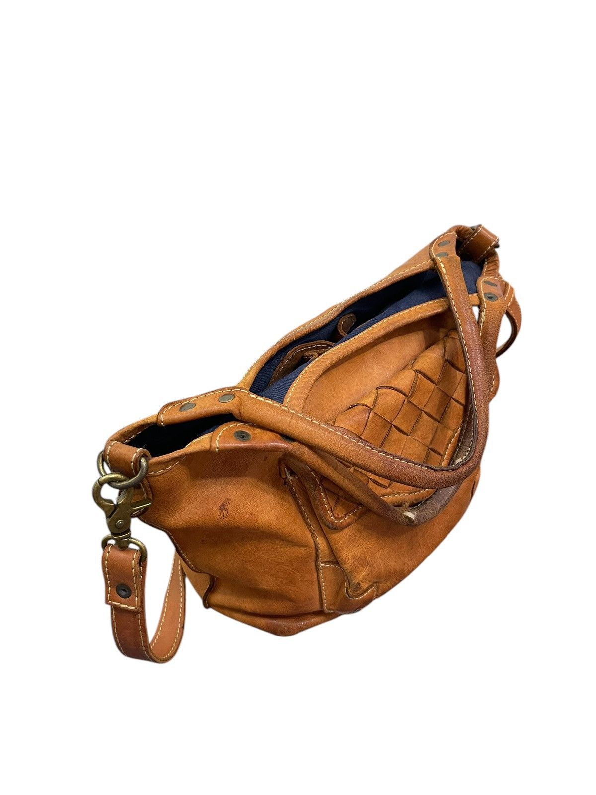 Genuine Leather Full Leather Patina Peaks Peak Japan Tote Shoulder Bag 1🟩6 Size ONE SIZE - 6 Thumbnail