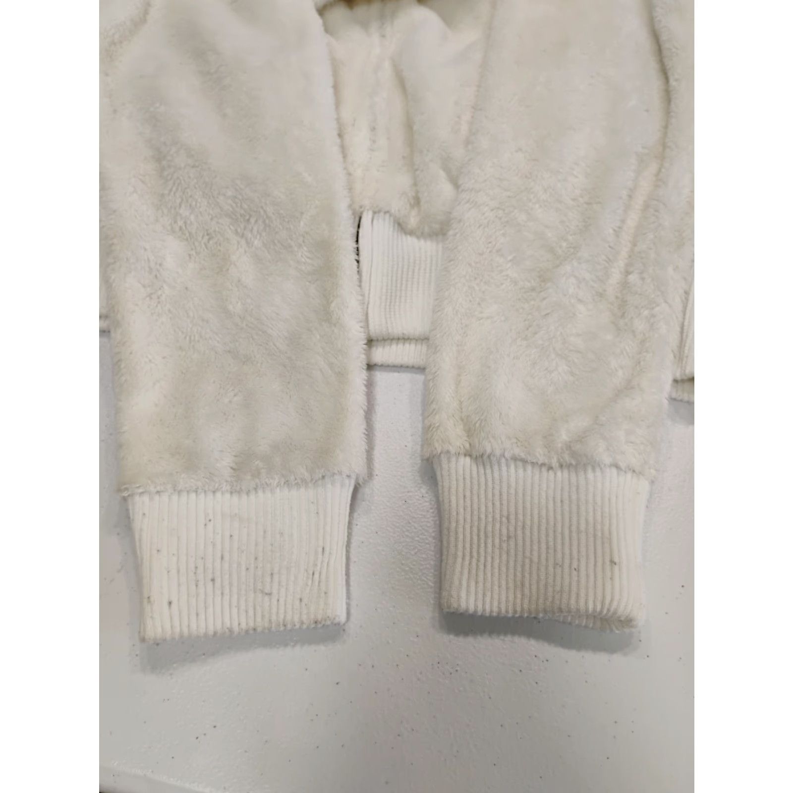 Prana prAna Hoodie Full Zip Fuzzy Logo Zipper White Womens S Small Cream Ivory Size S / US 4 / IT 40 - 5 Thumbnail