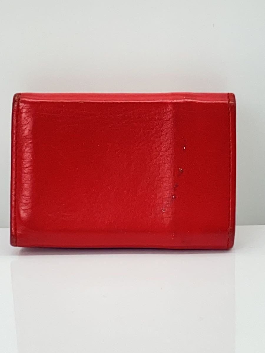 Balenciaga Balenciaga Leather Wallet Red Size ONE SIZE - 2 Thumbnail