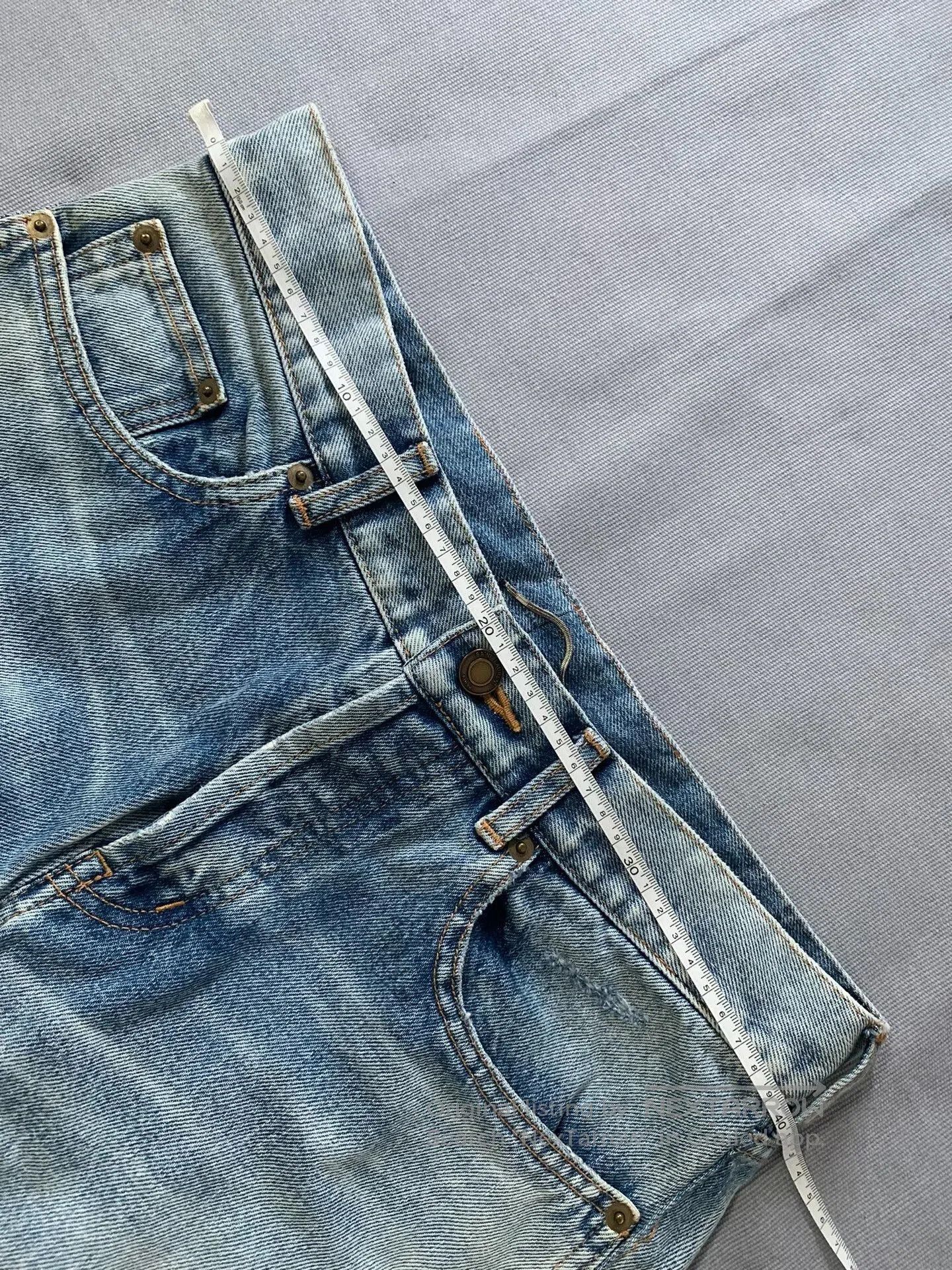 Saint Laurent Paris SAINT LAURENT SLP Washed Distressed Jeans. Size US 31 - 6 Thumbnail