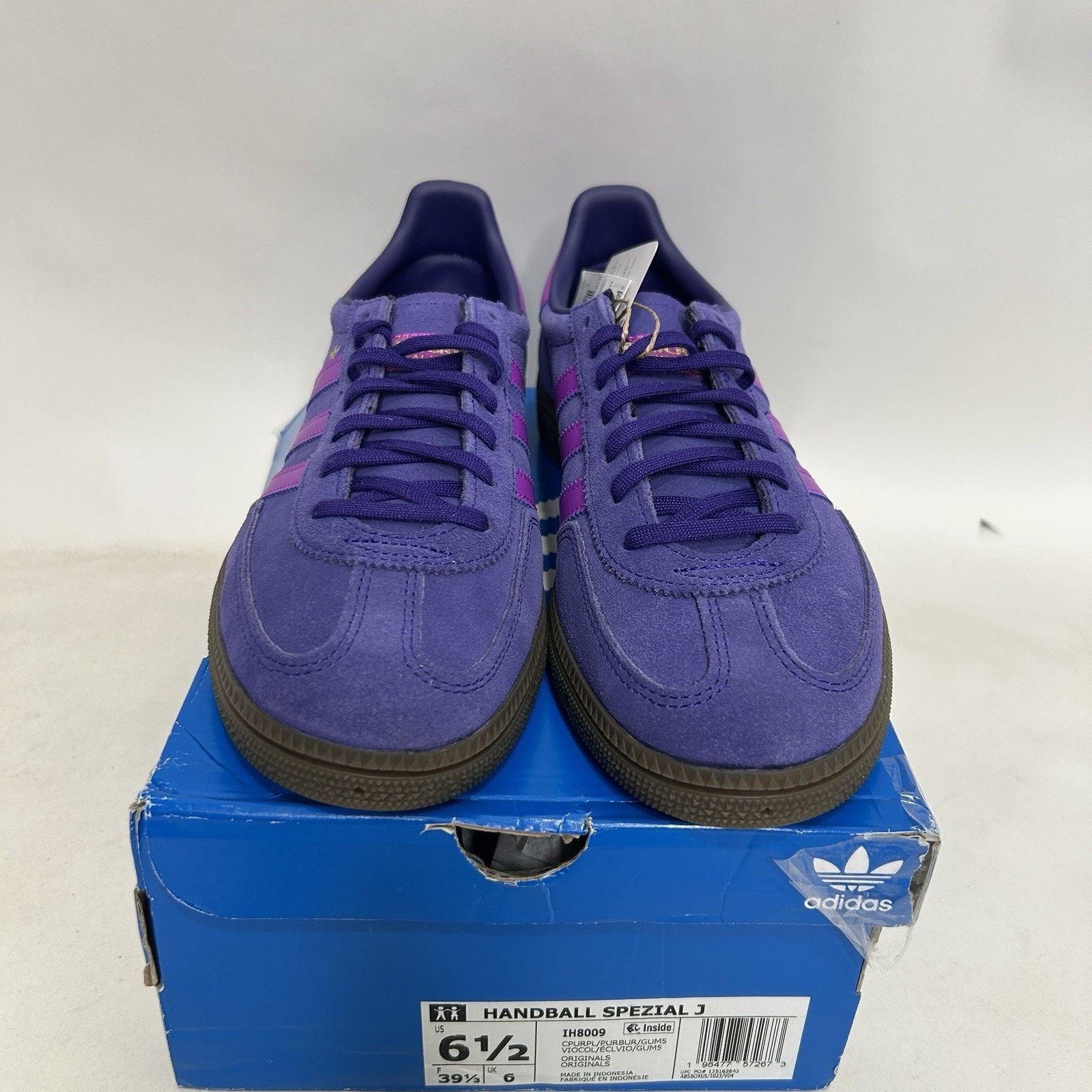 Adidas Adidas Originals Handball Spezial GS “Collegiate Purple” Size US 7.5 / IT 37.5 - 2 Thumbnail