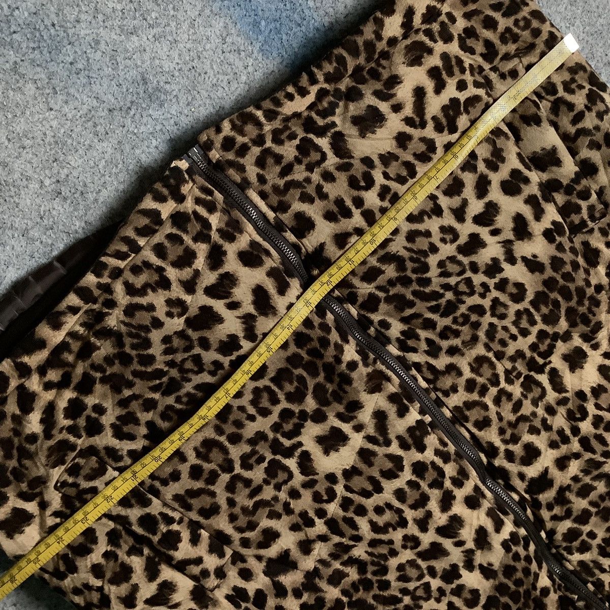 Hysteric Glamour × Japanese Brand × Le Grande Bleu (L.G.B.) Vintage Japanese Leopard Fur Imitation Boxy Style LGB IF6W9 Size US XL / EU 56 / 4 - 12 Thumbnail