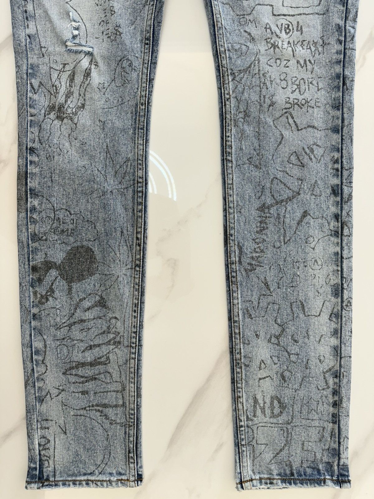 Ksubi Van Winkle Bunker Blue Noize Size US 32 / EU 48 - 5 Thumbnail