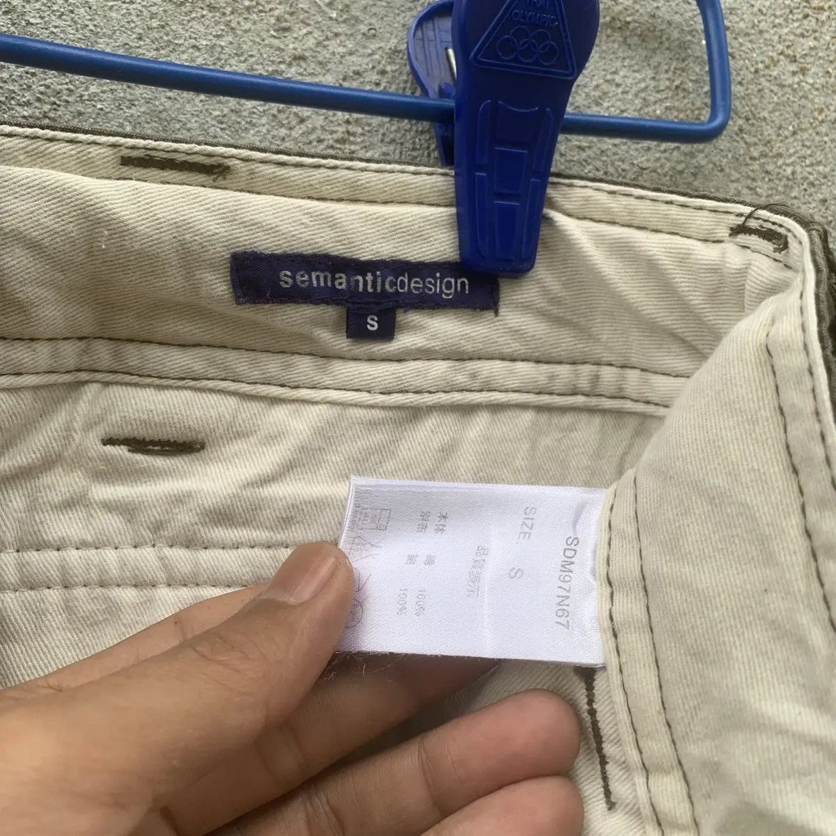semanticdesign SEMATIC DESIGN🔥30x33 STUDDED BIGPOCKET TROUSERS CARGO PANTS Size US 30 / EU 46 - 10 Thumbnail