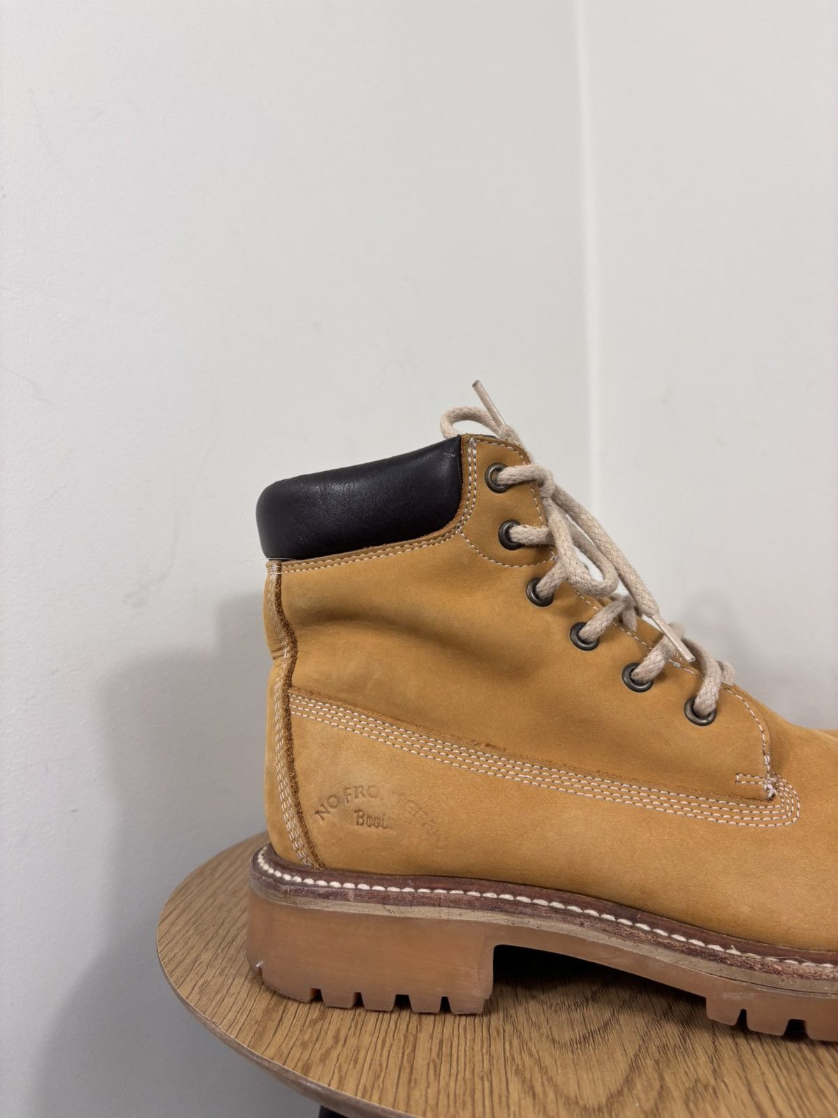 Other No Frontera Men’s Leather Work Service Boots Goodyear Welt Size US 8.5 / EU 41-42 - 3 Thumbnail
