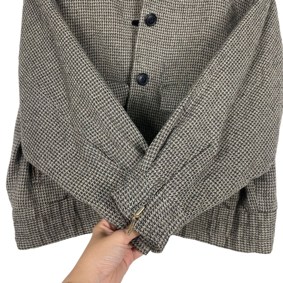 Hysteric Glamour × Japanese Brand × Le Grande Bleu (L.G.B.) 💥FLINT LOCK BLUE GRASS BOMBER JACKET Size US M / EU 48-50 / 2 - 12 Thumbnail