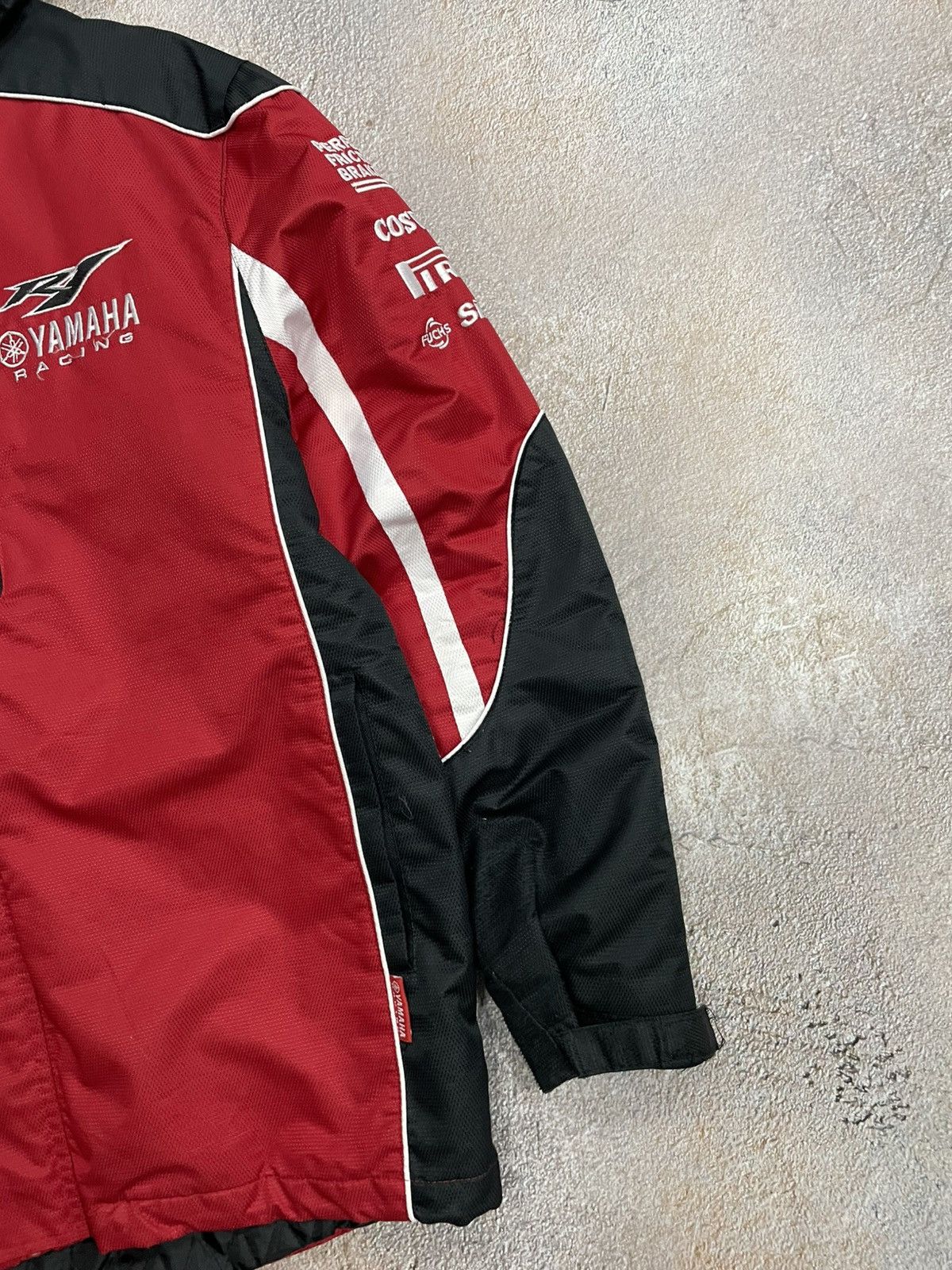 NASCAR Vintage Yamaha Racing Big Logo Jacket Size US M / EU 48-50 / 2 - 5 Thumbnail