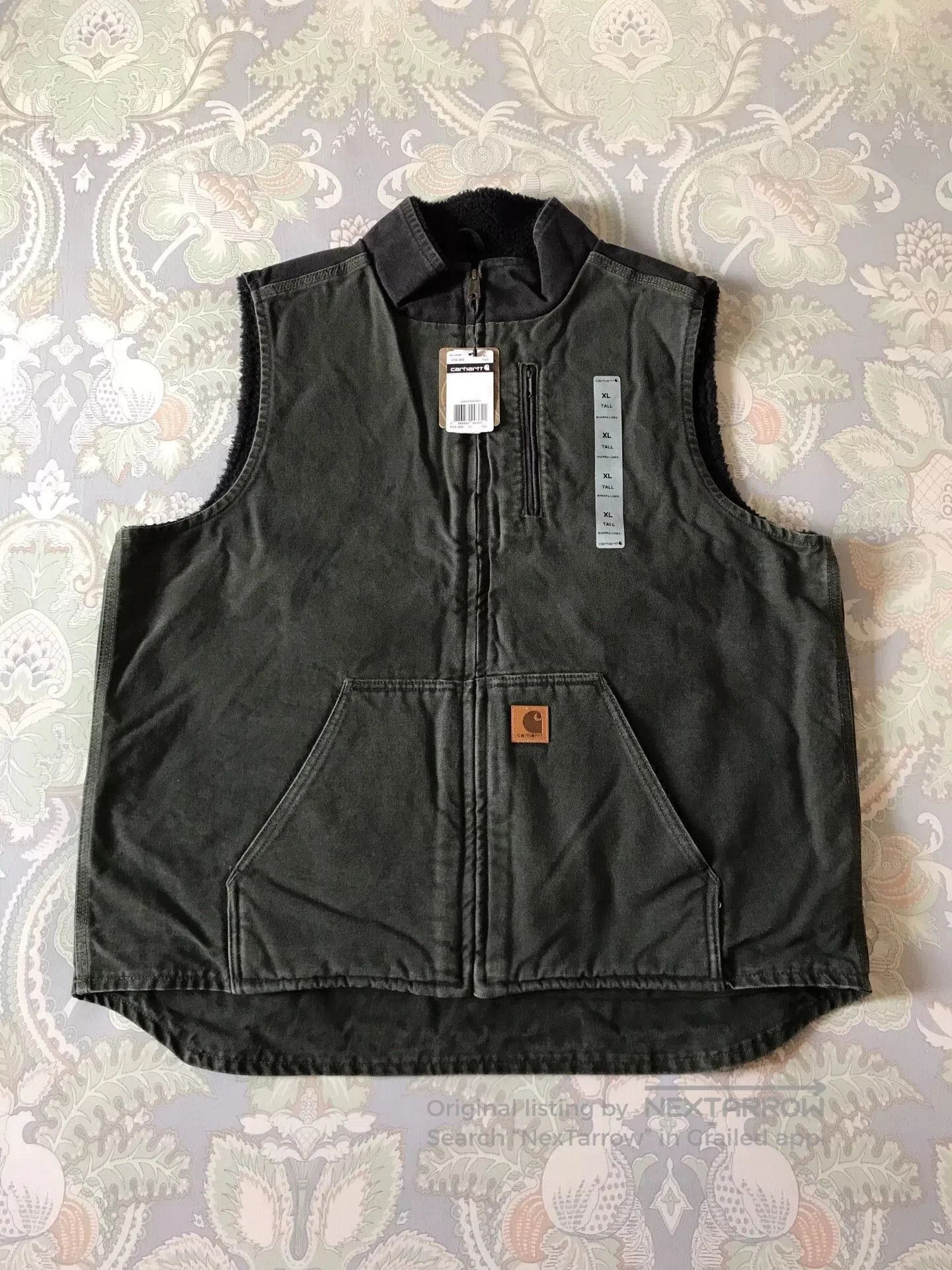 Carhartt Carhartt V33 Washed Canvas Work Vest. Size US XL / EU 56 / 4 - 1 Thumbnail