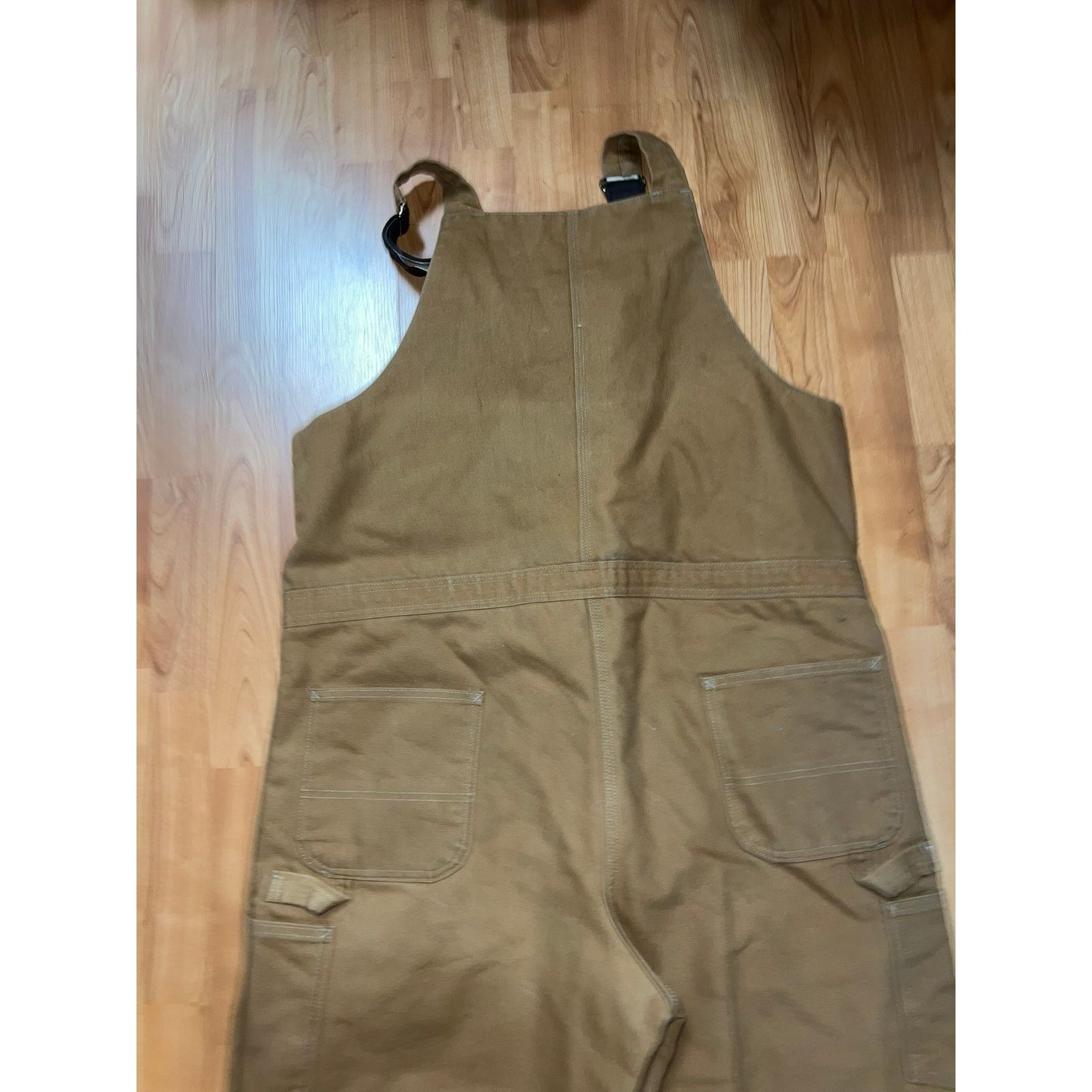 Carhartt Carhartt Bib Overalls Quilt Coveralls Duck Canvas 40x30 Size US XXL / EU 58 / 5 - 8 Thumbnail