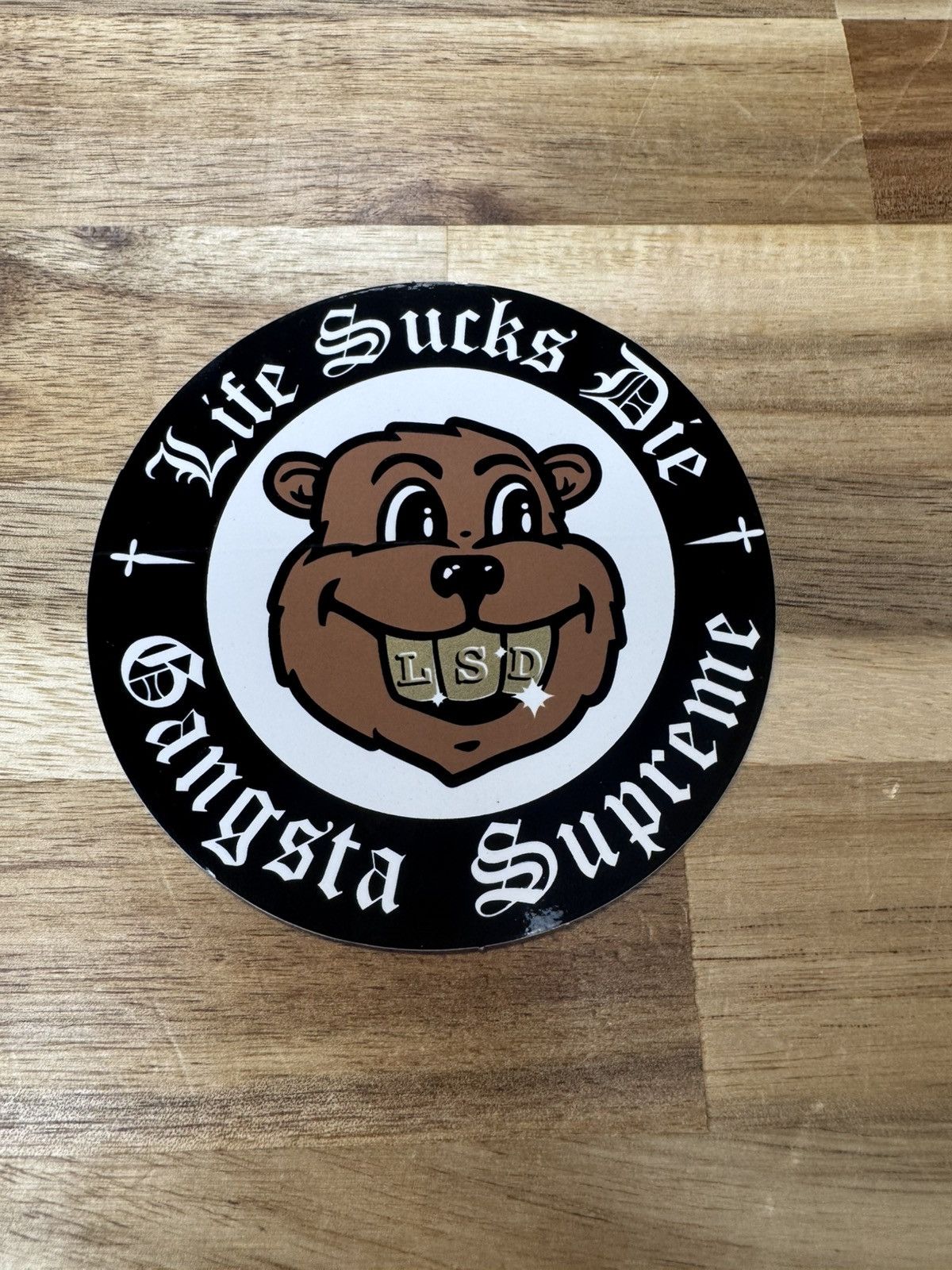 Supreme Supreme Life Sucks Die LSD Sticker FW18 Size ONE SIZE - 1 Preview