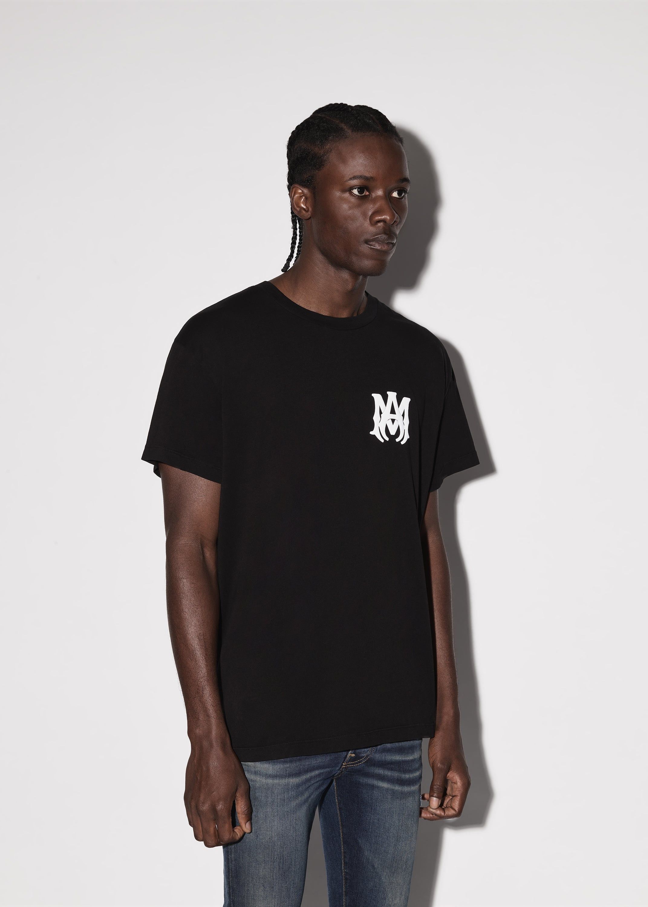 Amiri oc11z0225 M.A Core Logo T-Shirt in Black Size US L / EU 52-54 / 3 - 3 Thumbnail
