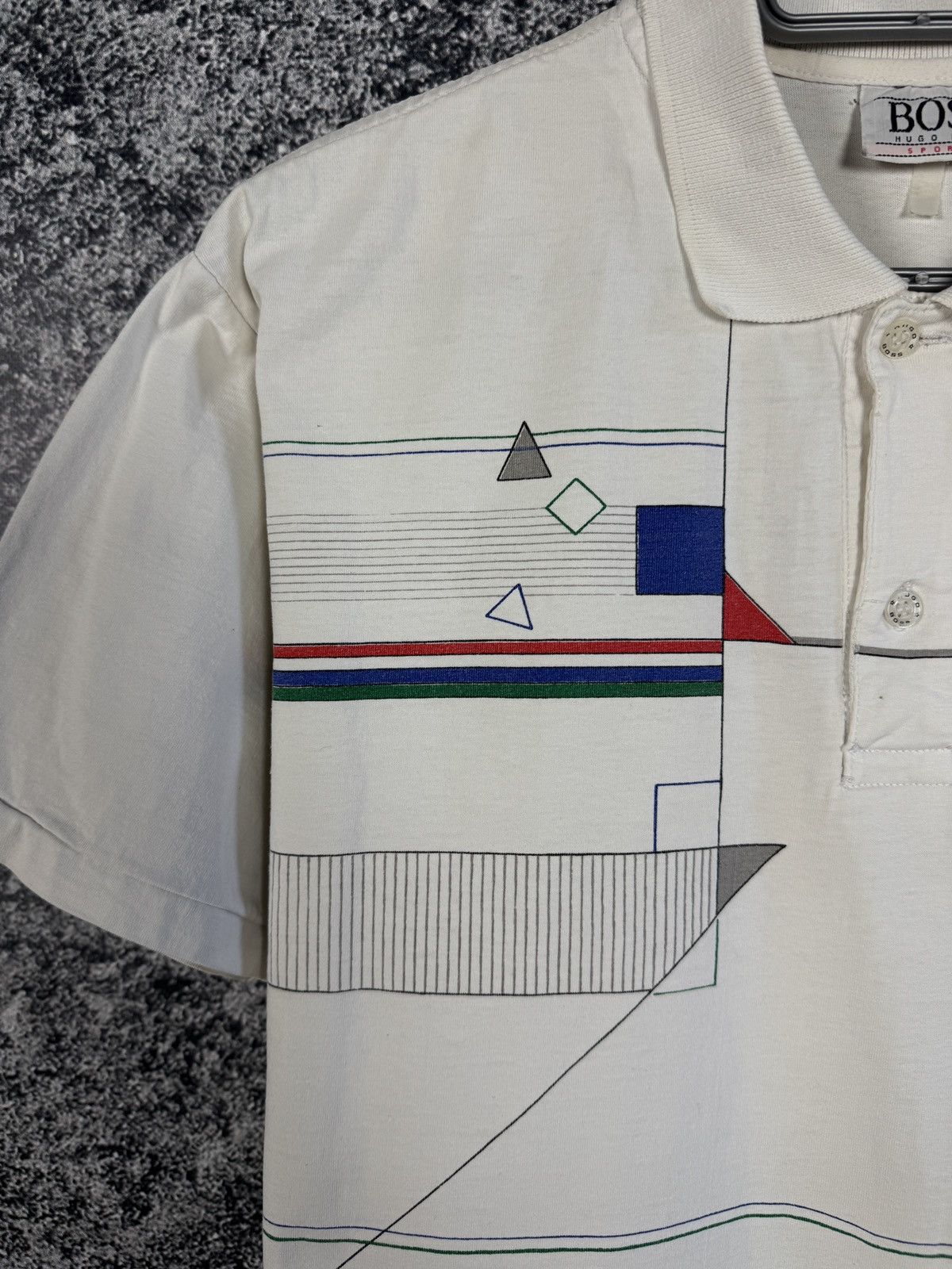 Hugo Boss Vintage BOSS Hugo Boss Golf International Polo Shirt Size M Size US M / EU 48-50 / 2 - 7 Thumbnail
