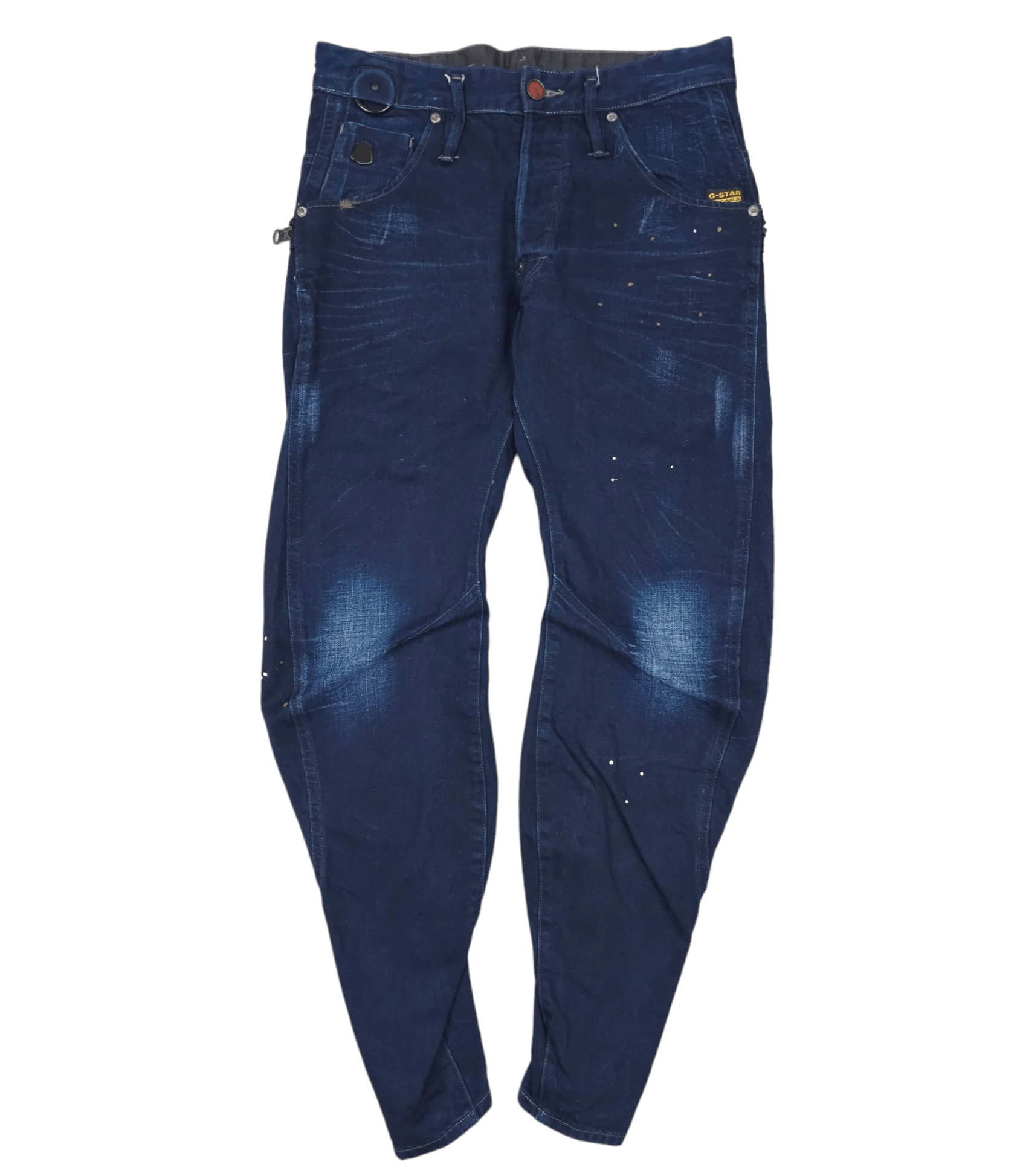G-Star 💎 G-STAR RAW 30/30 3D Slim Navy Painter Denim Jeans Size US 30 / EU 46 - 1 Thumbnail