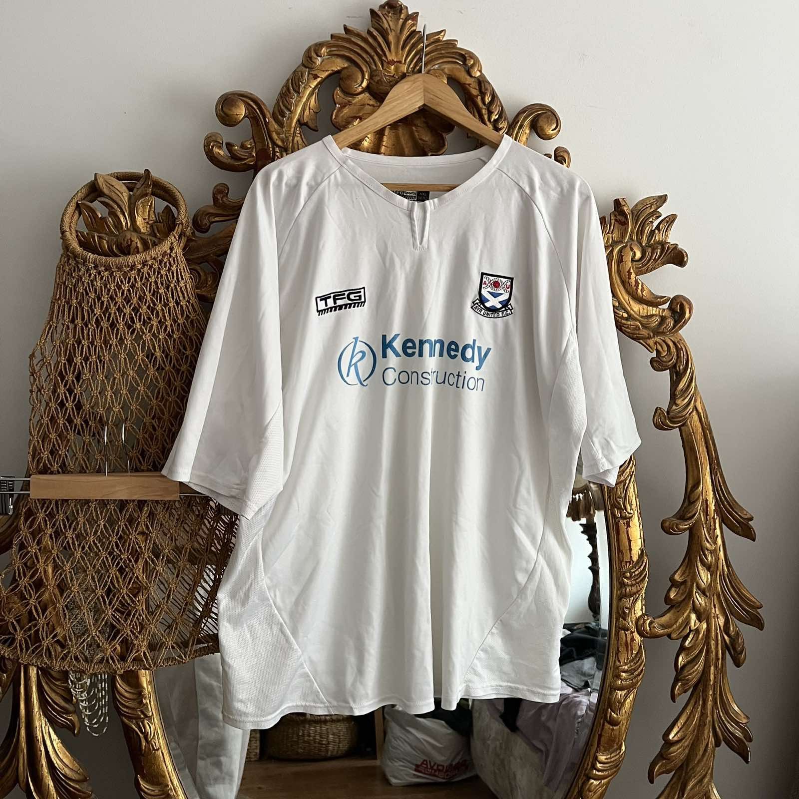 Vintage Vintage Ayr United TFG home football jersey size XL Size US XL / EU 56 / 4 - 1 Thumbnail