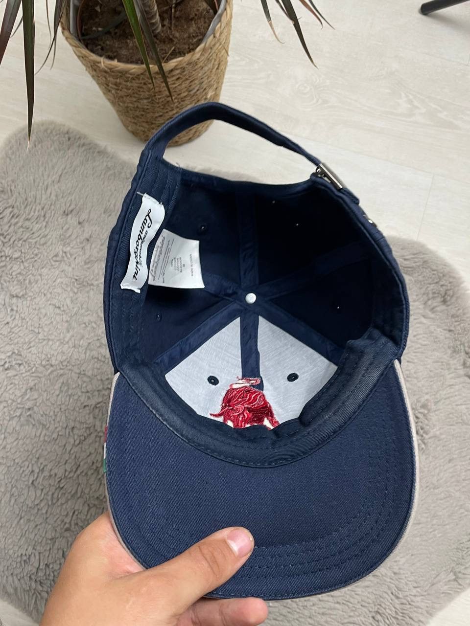 Lamborghini × Vintage Lamborghini Hat Center Logo Racing Hat Y2K SWAG Size ONE SIZE - 5 Thumbnail