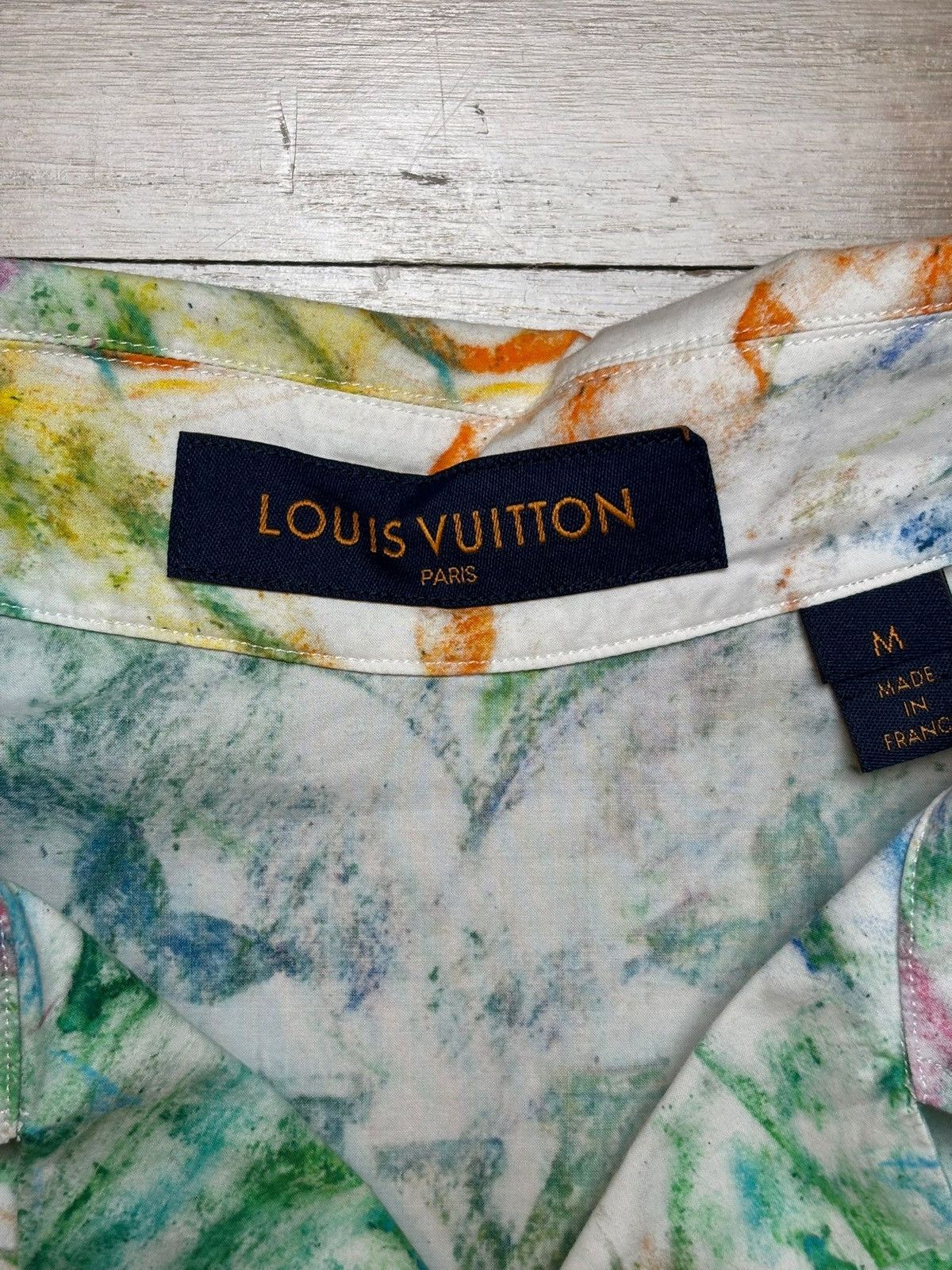 Louis Vuitton Louis vuitton pastel monogram short sleeve shirt Size US M / EU 48-50 / 2 - 9 Thumbnail