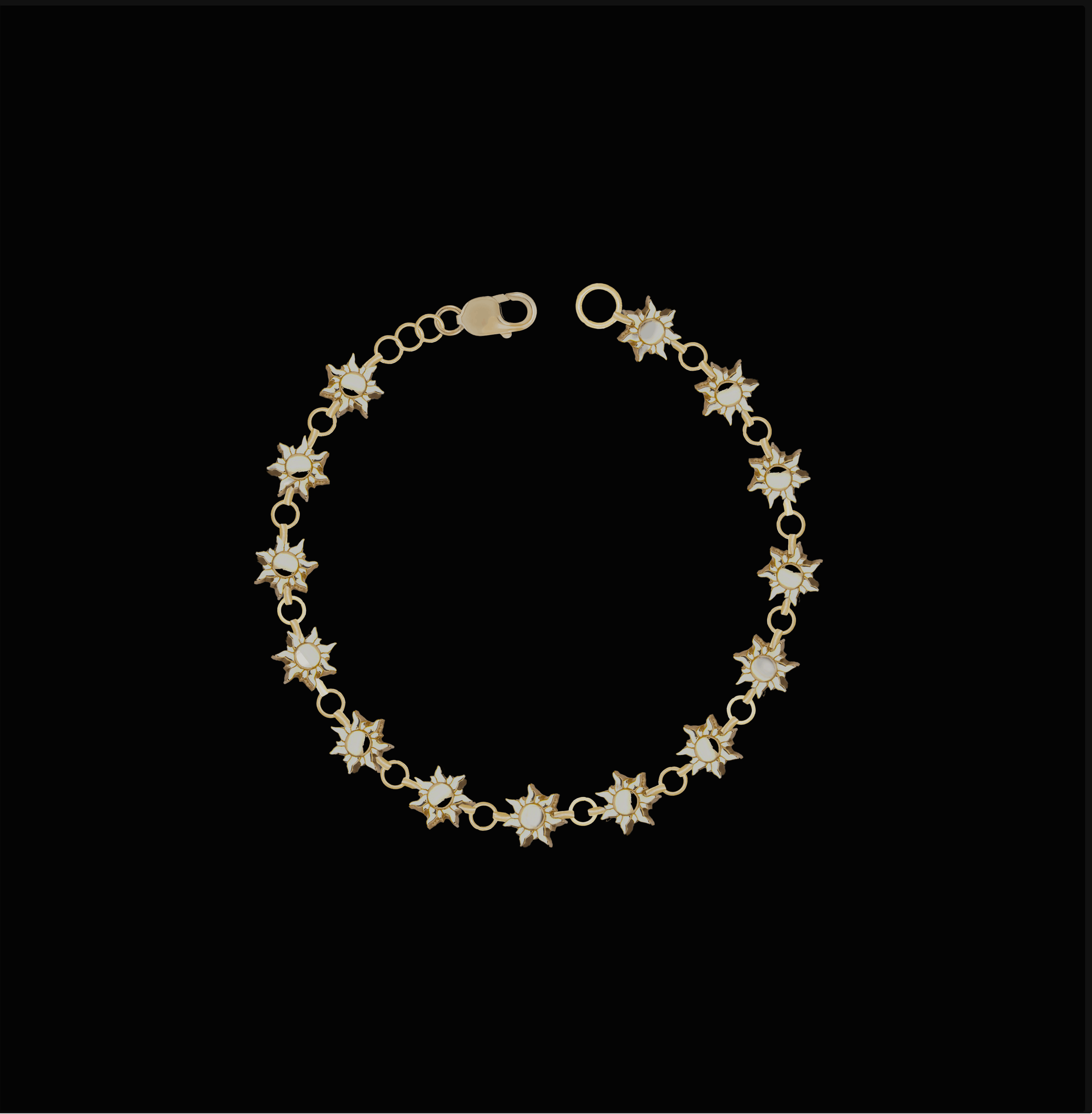 Other Rose Gold Sun Bracelet Size ONE SIZE - 2 Thumbnail