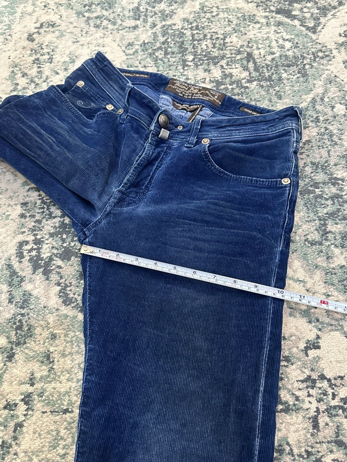 Jacob Cohen Jacob Cohen J622 Comfort Stretch Corduroy Pant (Handmade) Size US 31 - 7 Thumbnail