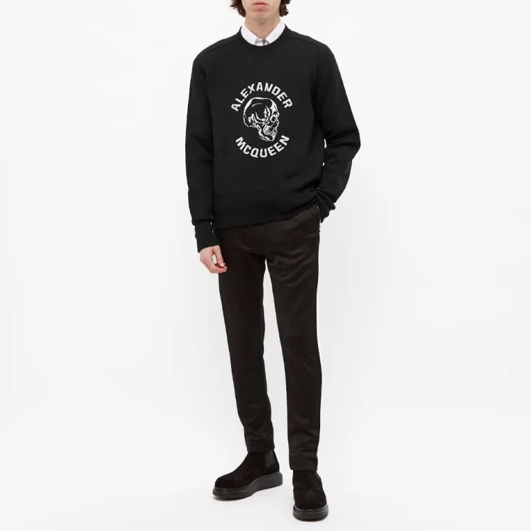 Alexander McQueen o1y1024 Sweater in Black Size US XL / EU 56 / 4 - 5 Thumbnail